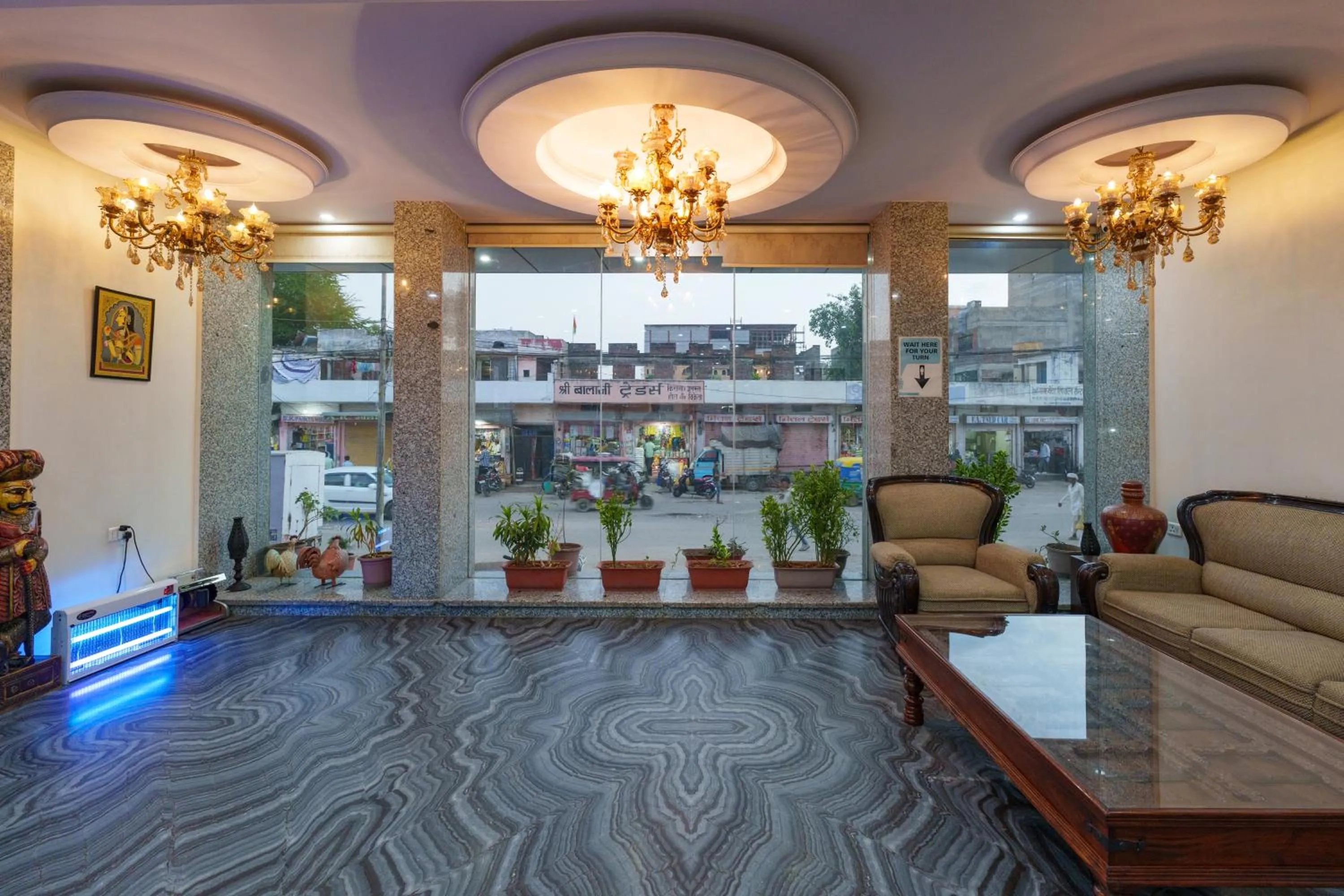 Lobby or reception in Trimrooms Mount Blue