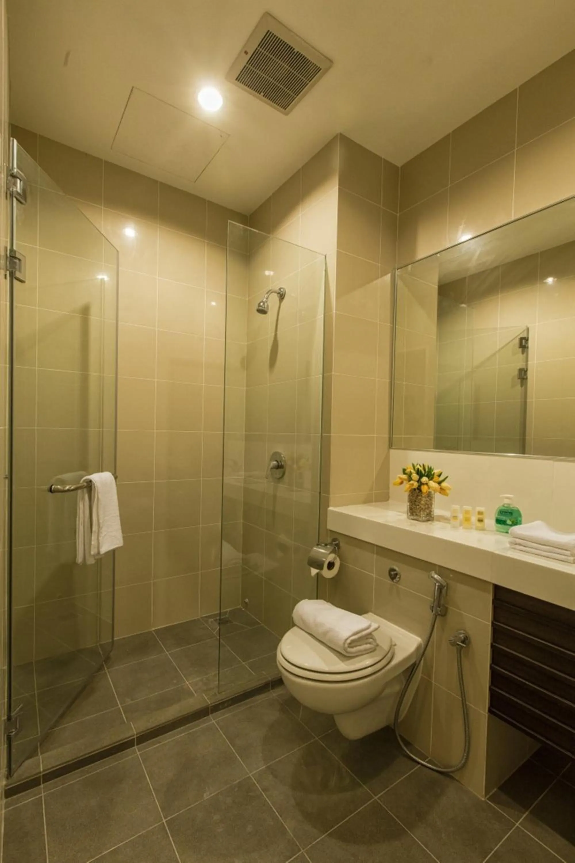 Shower in Luxfort 118 Service Suites