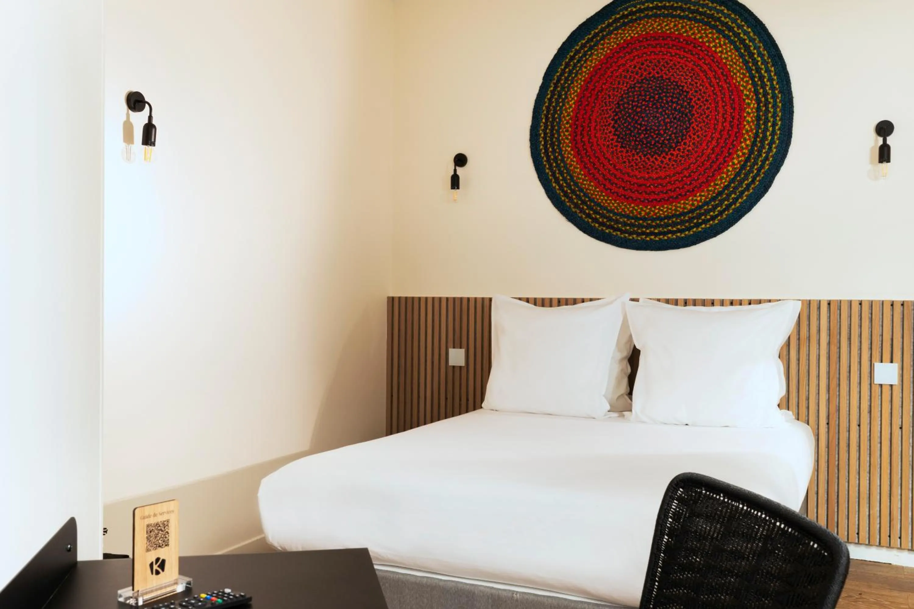 Bed in Hôtel Korner Etoile