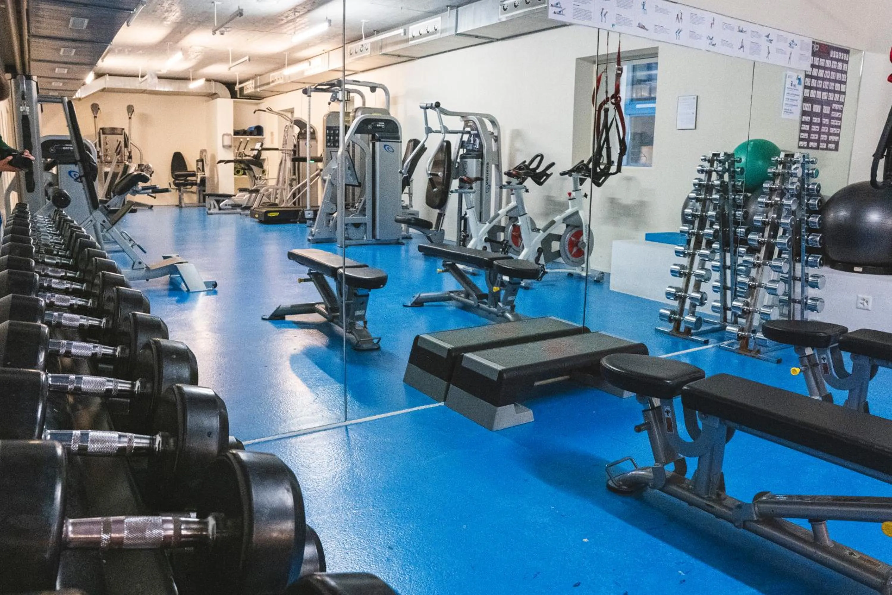 Fitness centre/facilities in Saas-Fee wellnesshostel4000