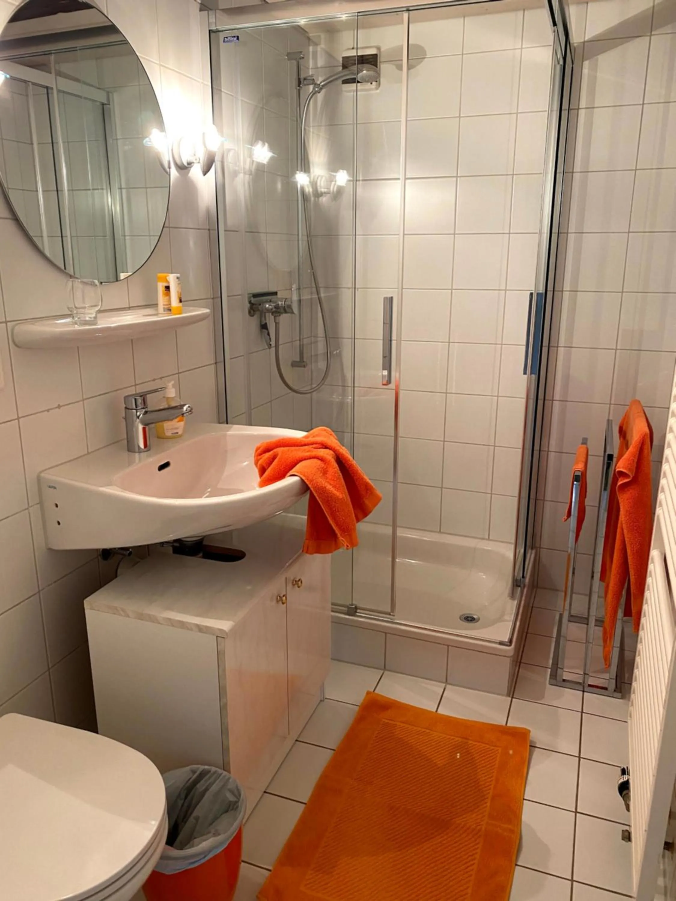 Shower in B&B tannen124