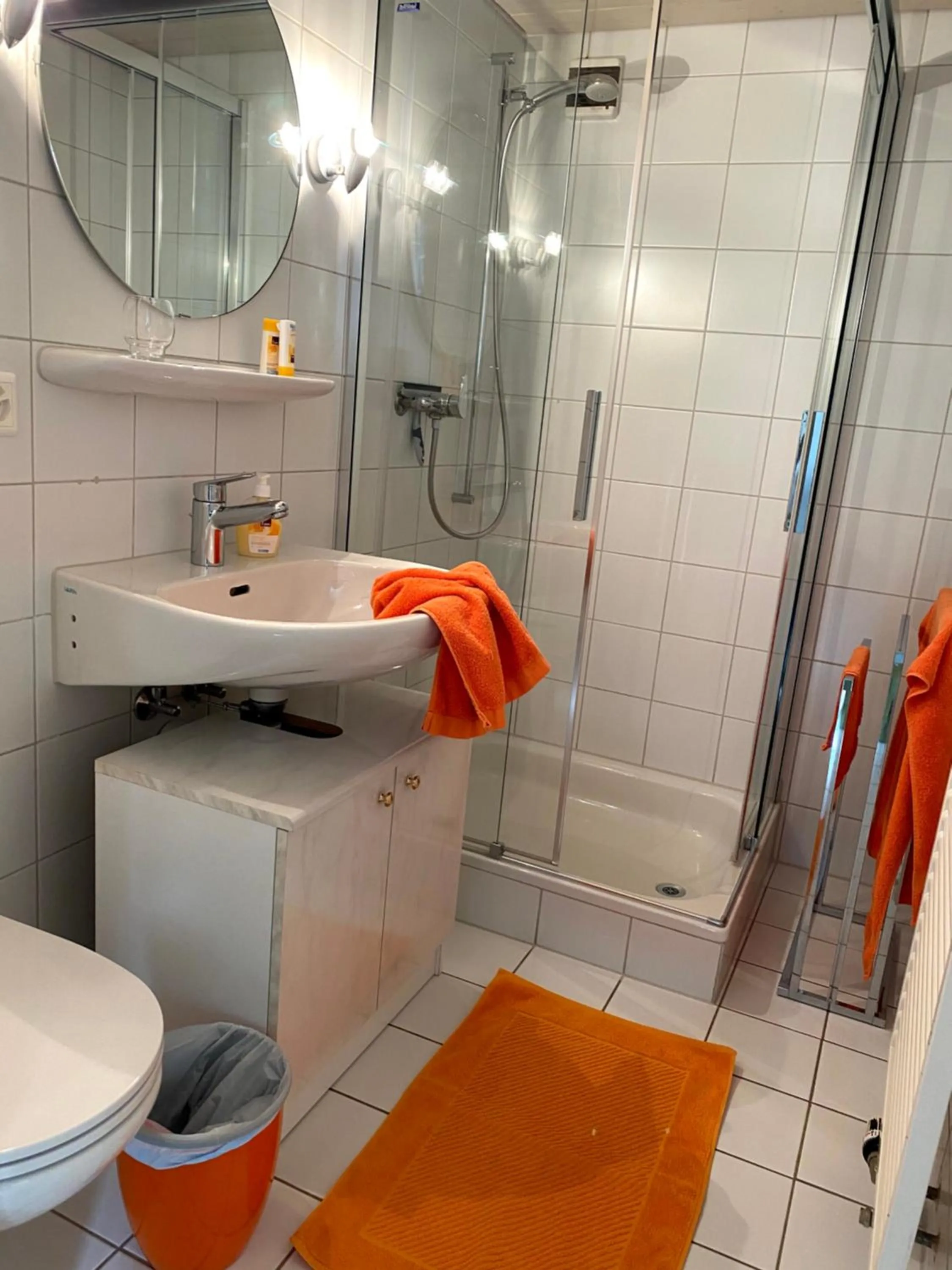 Shower in B&B tannen124