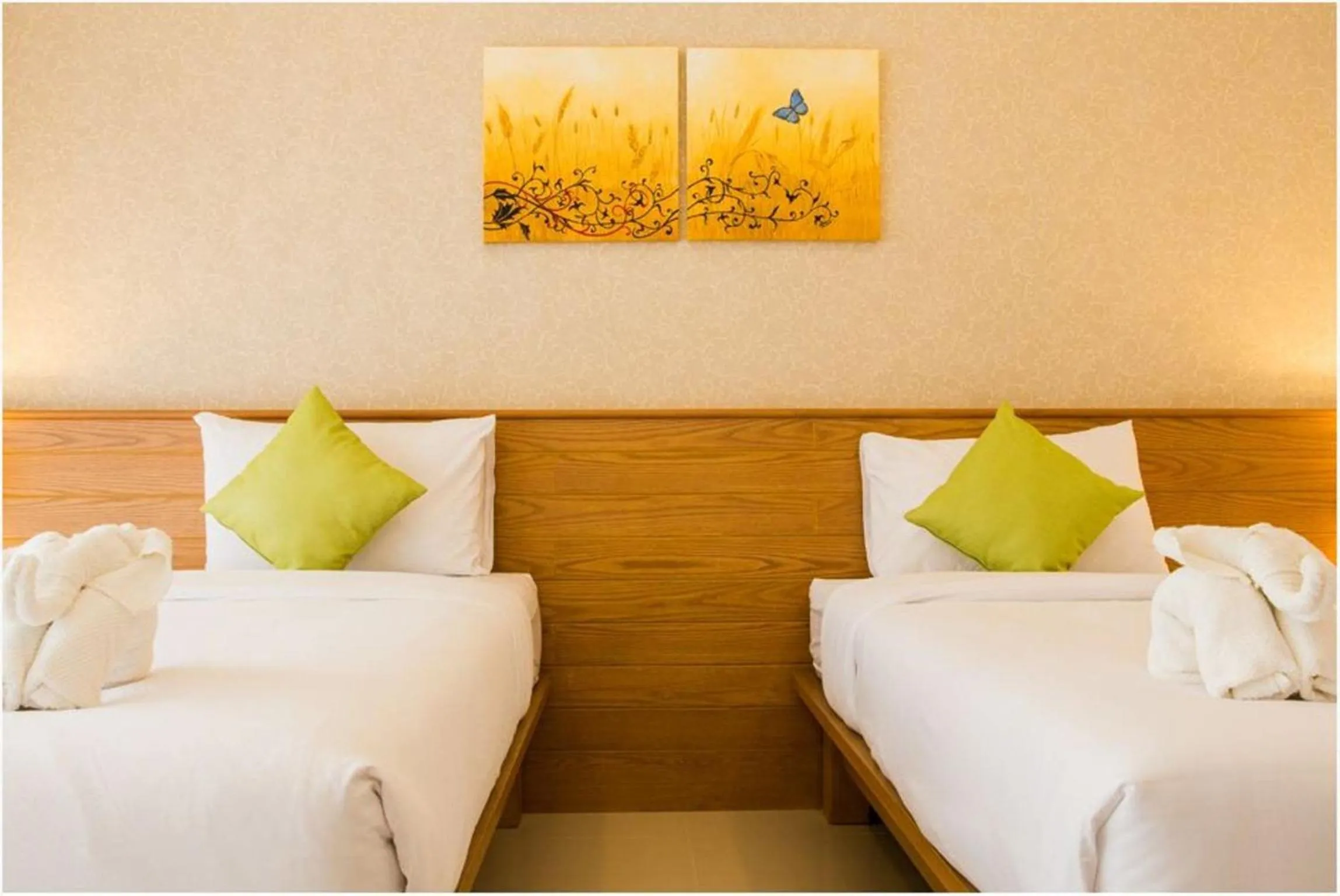 Bed in Palmari Boutique Hotel