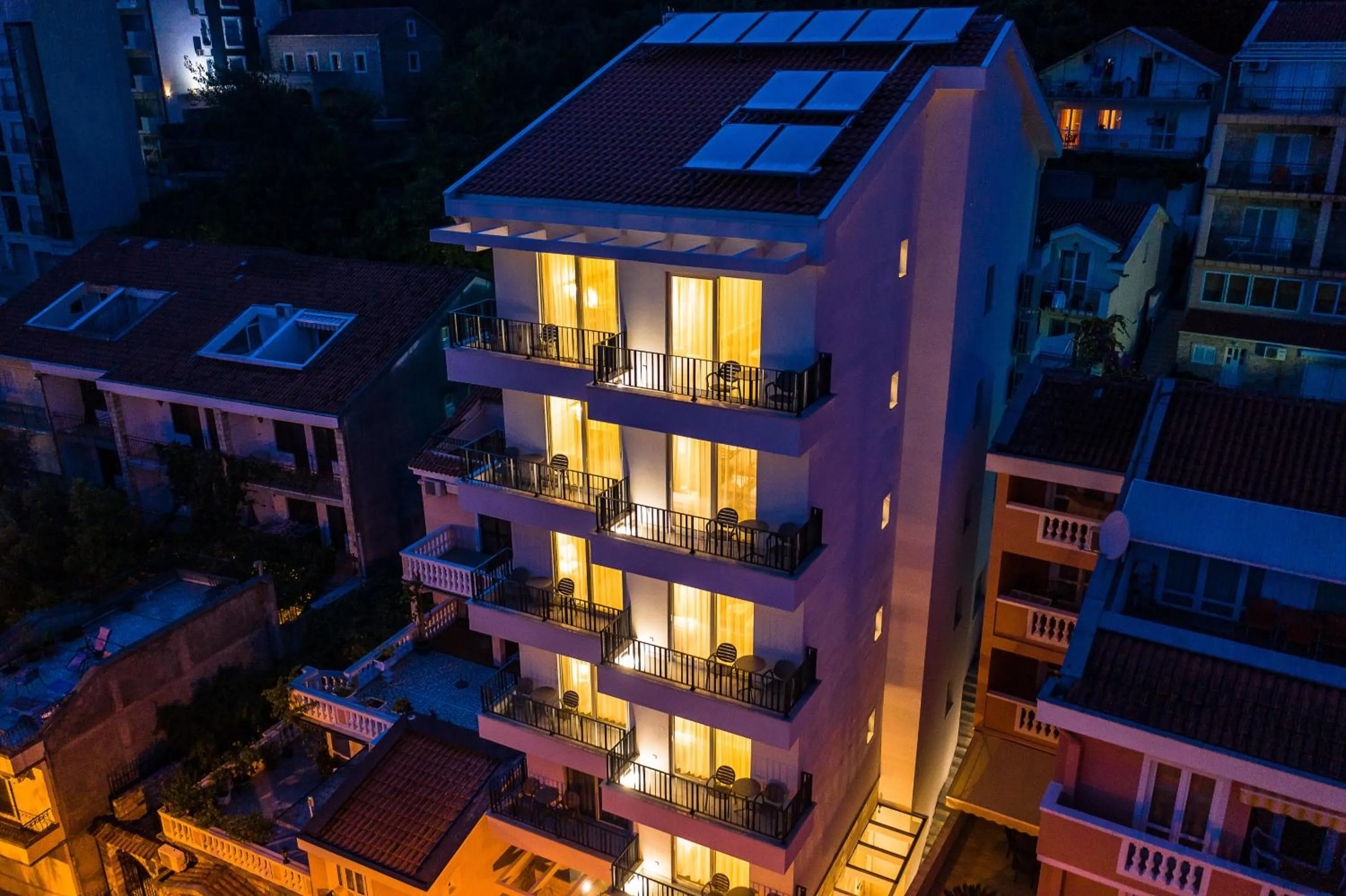 Bird's eye view in Hotel Bono