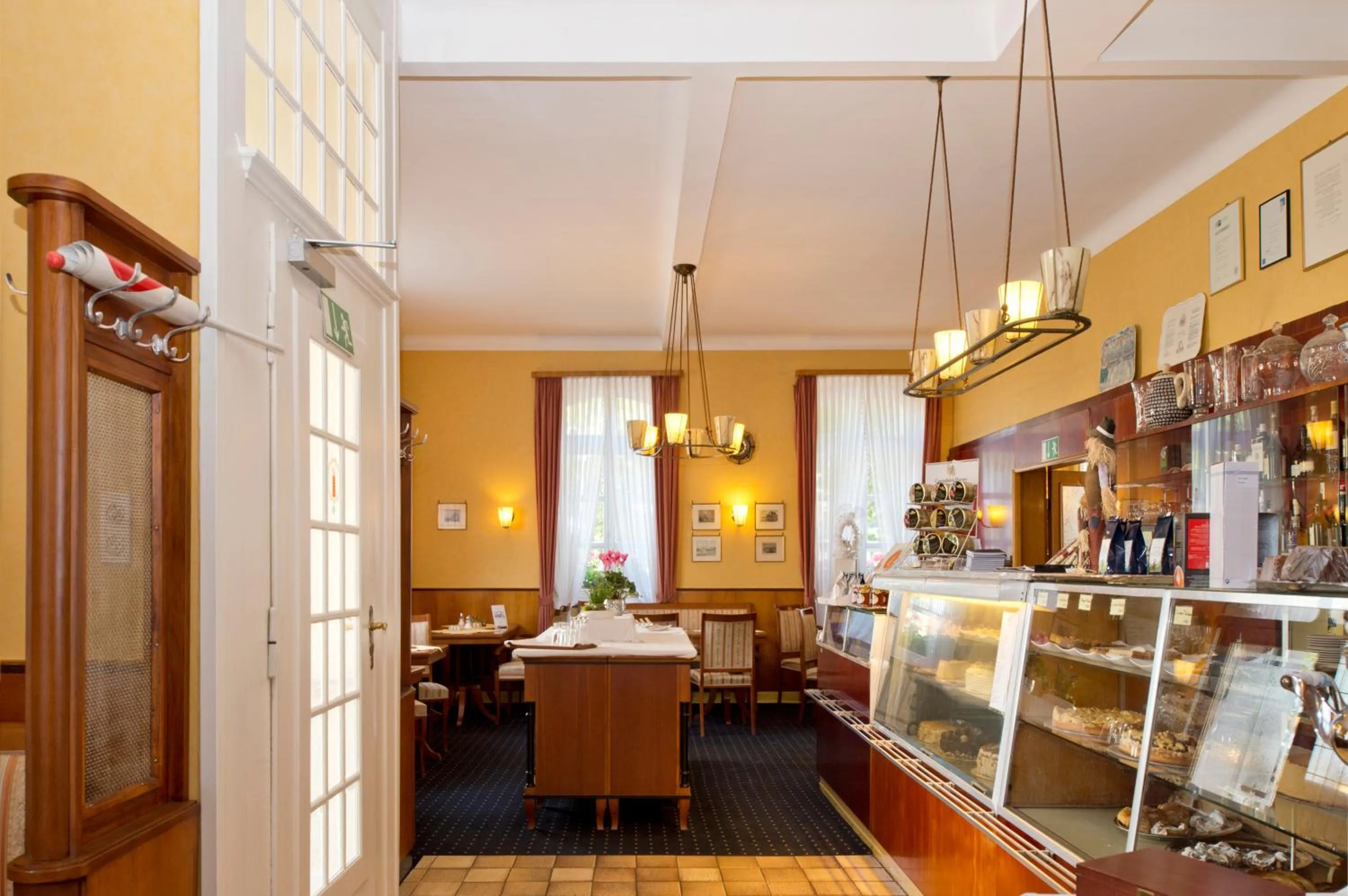 Continental breakfast in Hotel Frankenbach
