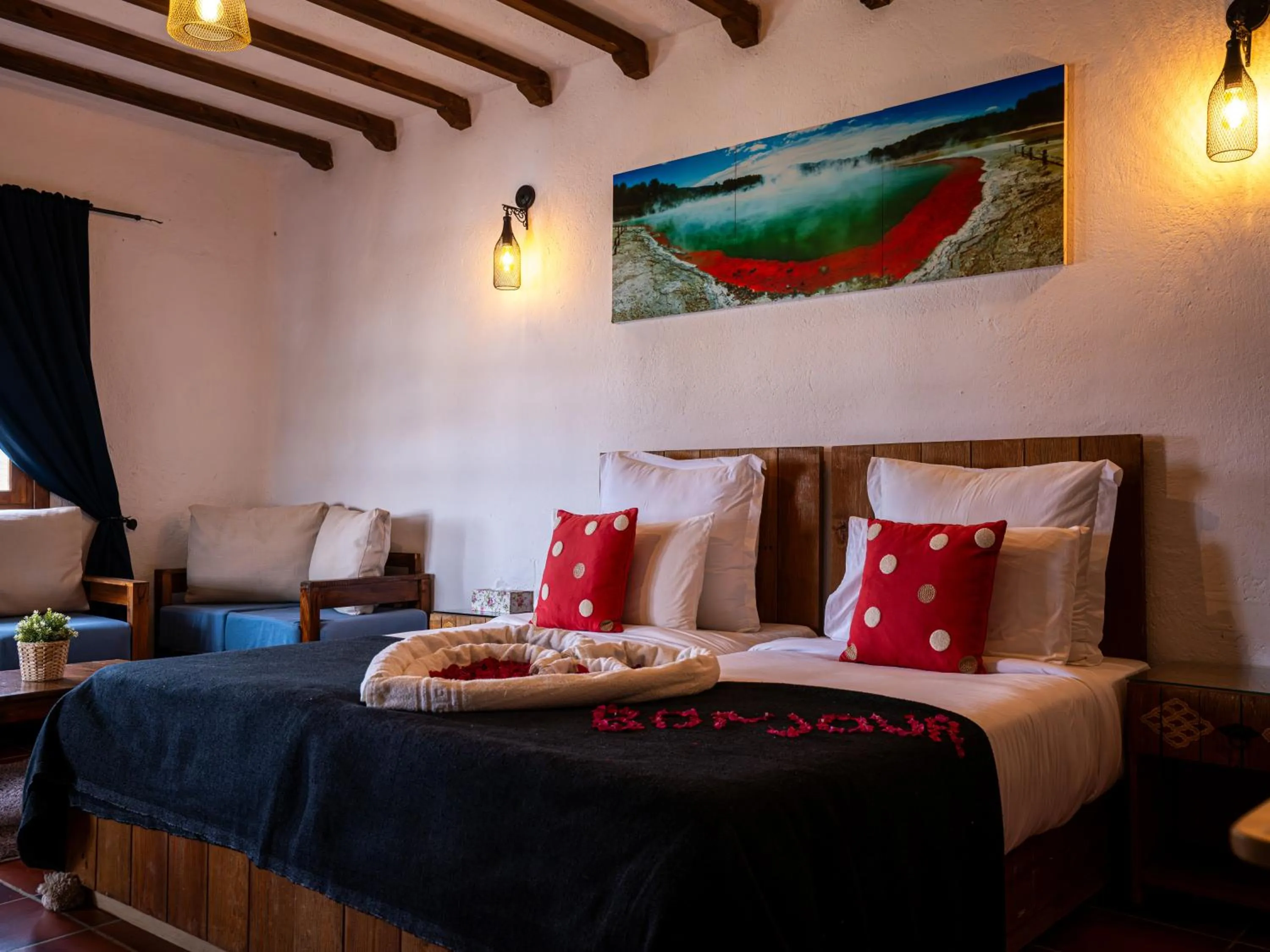 Bed in Resort Hotel El Cortijo & Spa