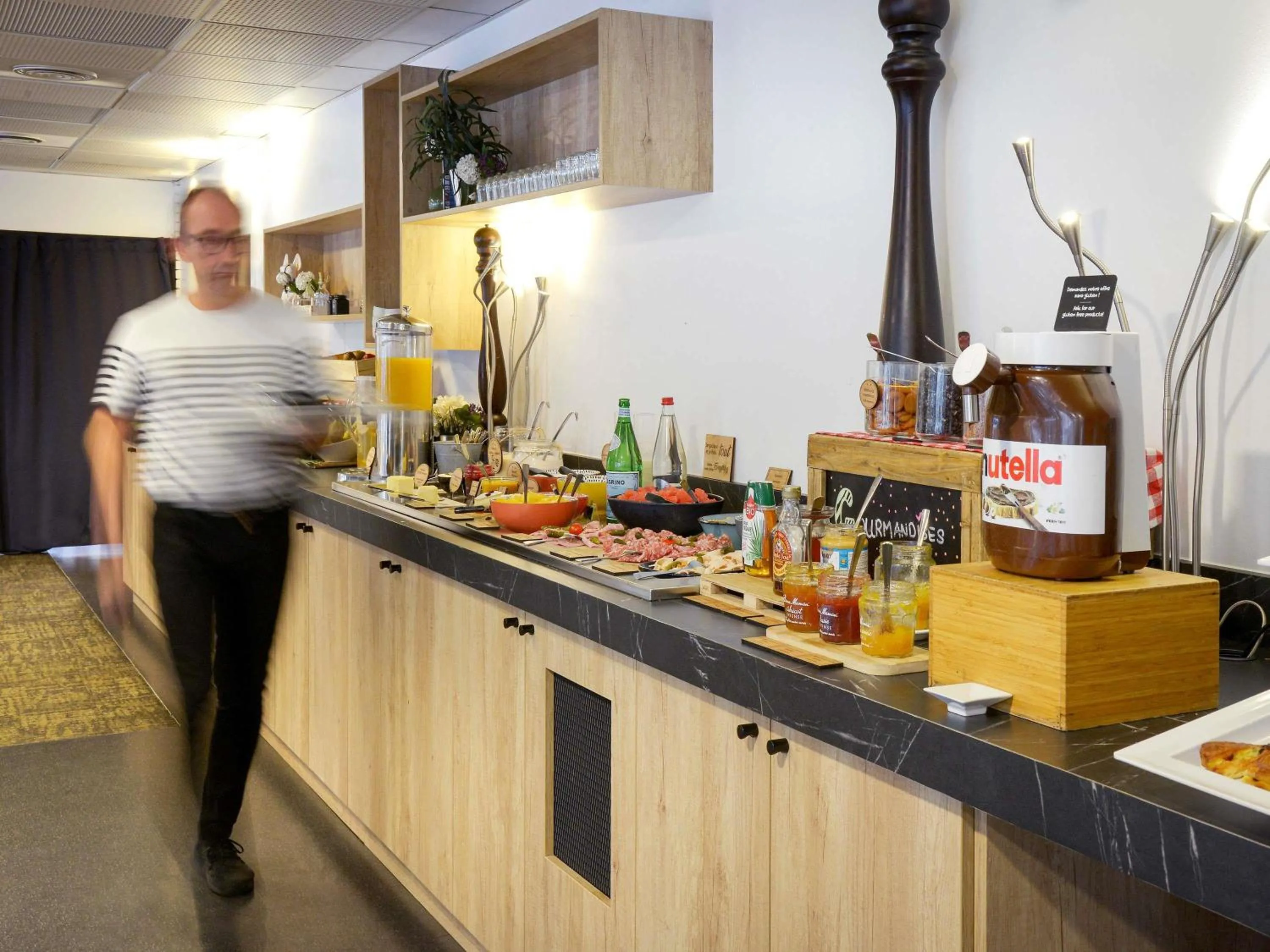 Breakfast in Novotel Toulouse Purpan Aéroport