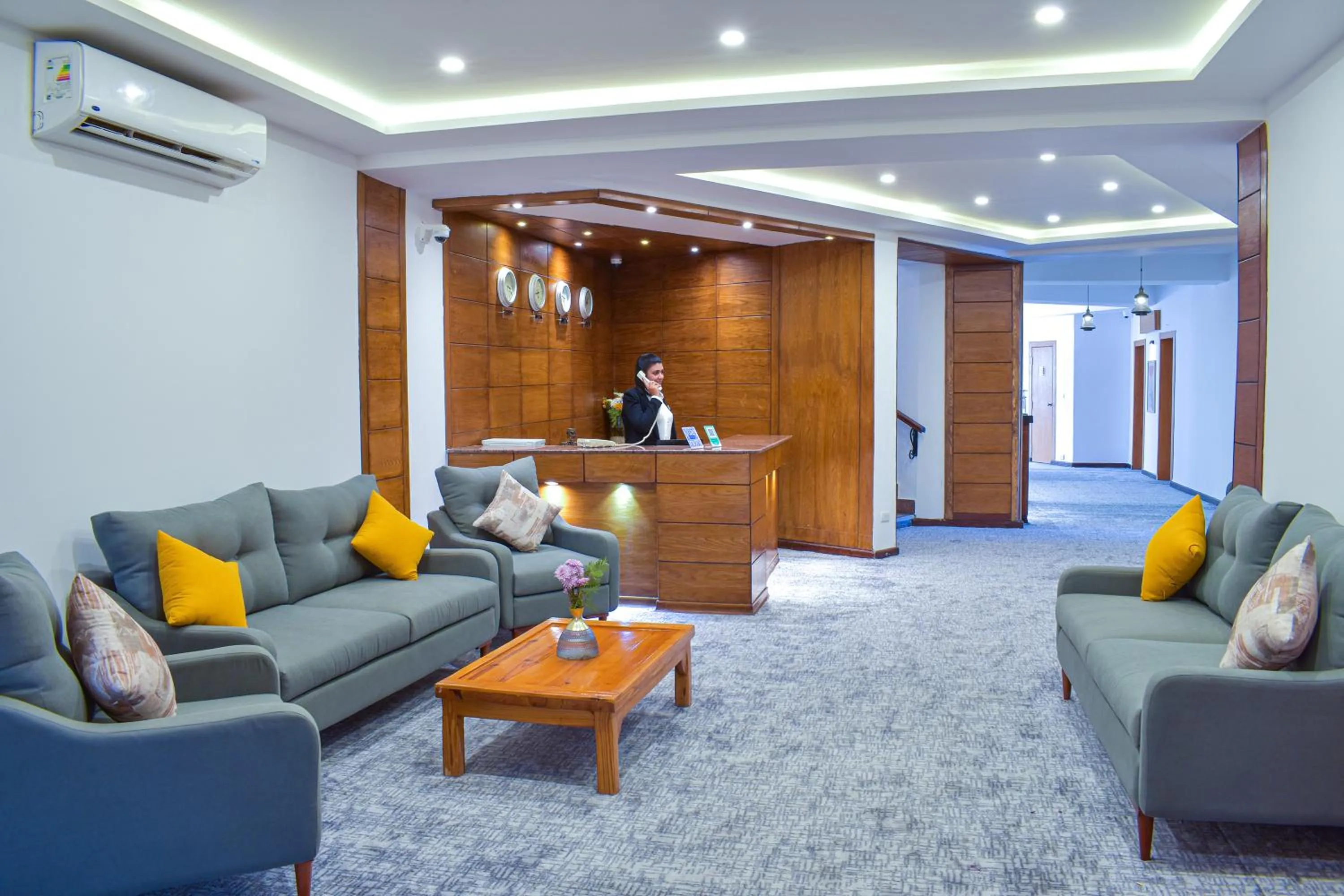Lobby or reception in Basma Executive Club