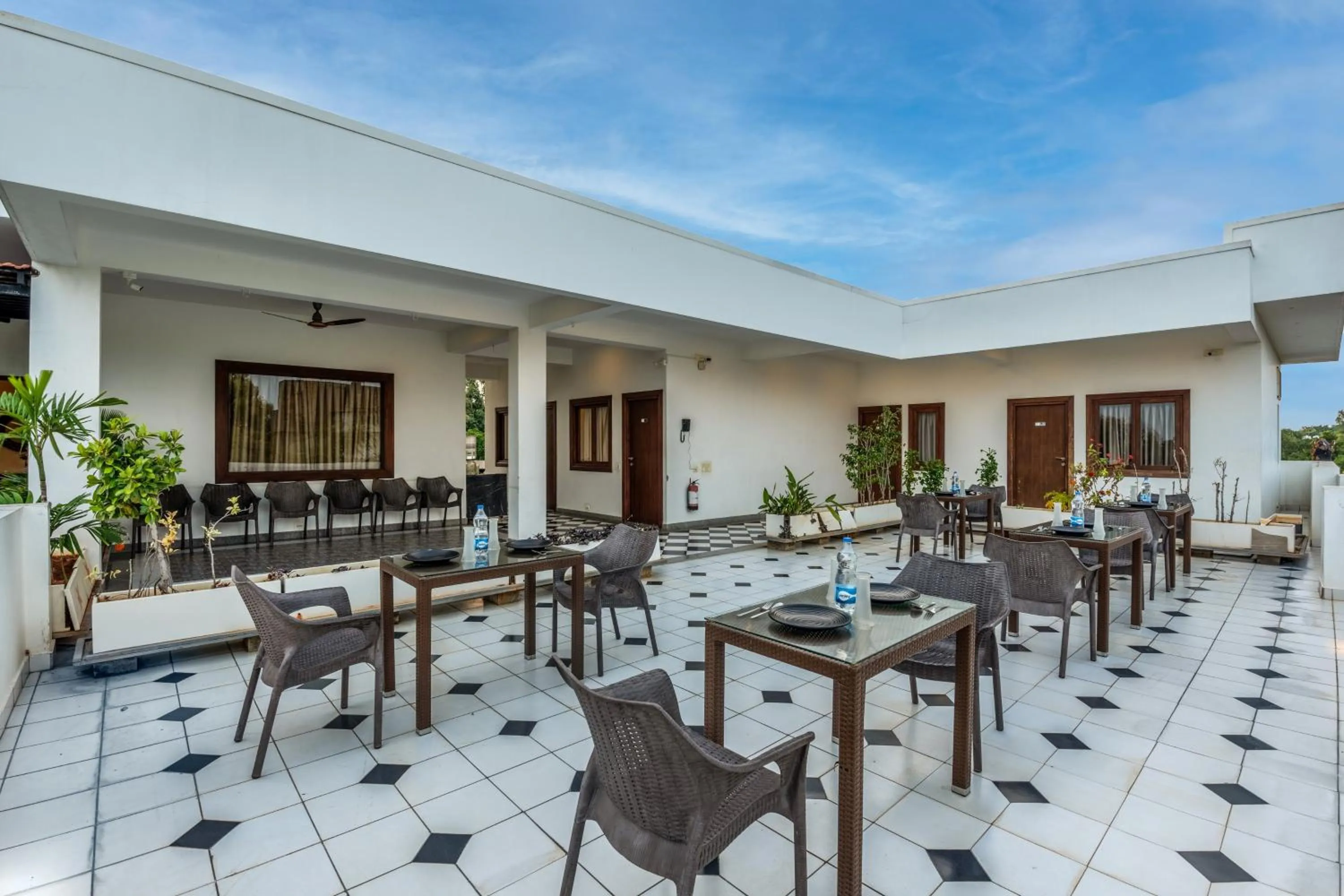 Dining area in Treebo Premium Villa Escape In With Pool View