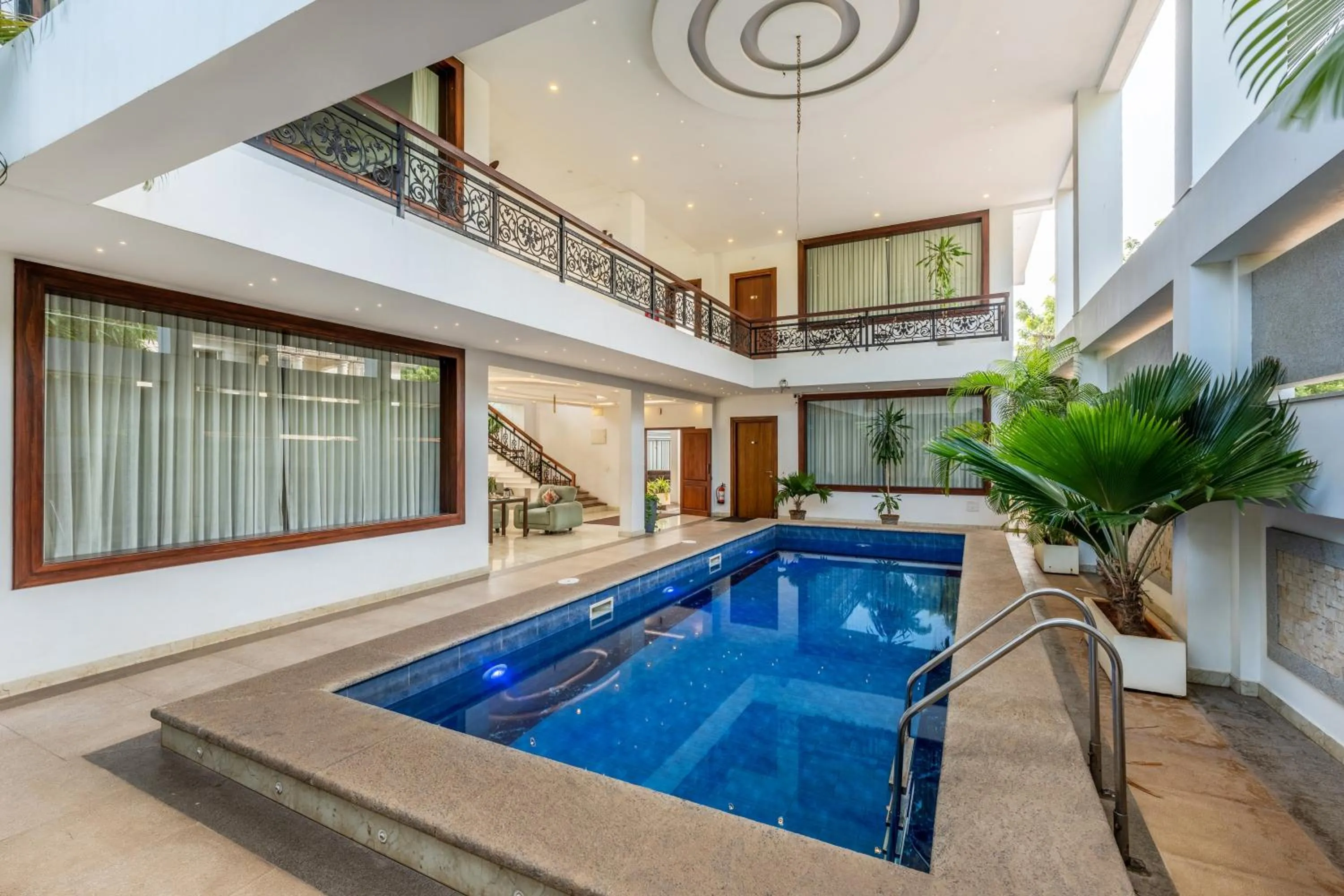 Swimming pool in Treebo Premium Villa Escape In With Pool View