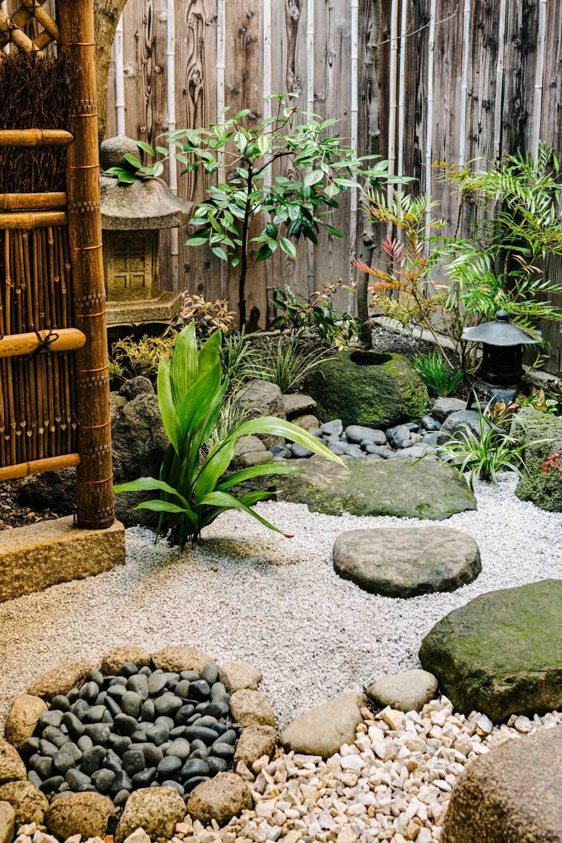 Garden view in Hatoba an Machiya House