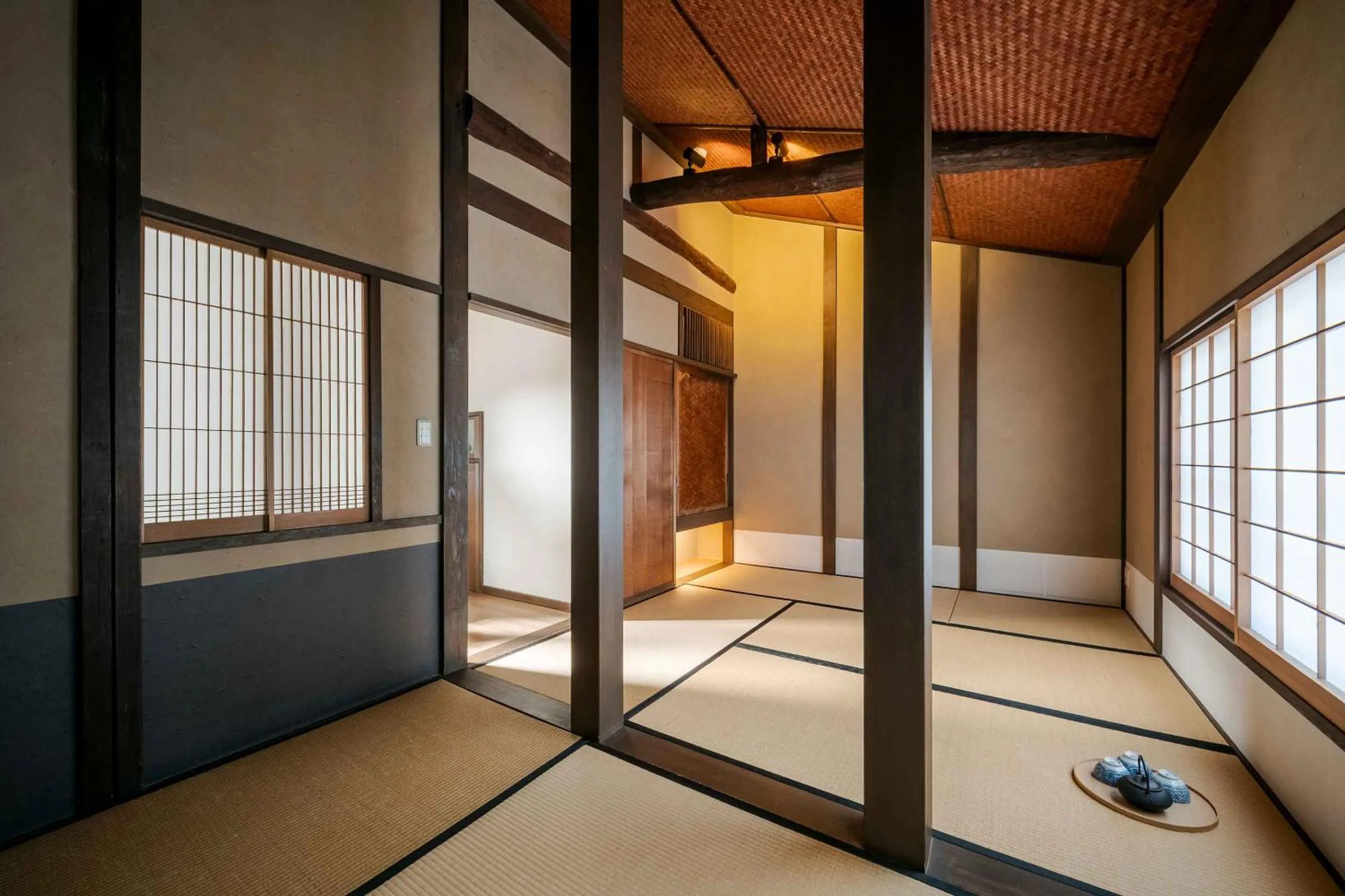 Bedroom in Hatoba an Machiya House