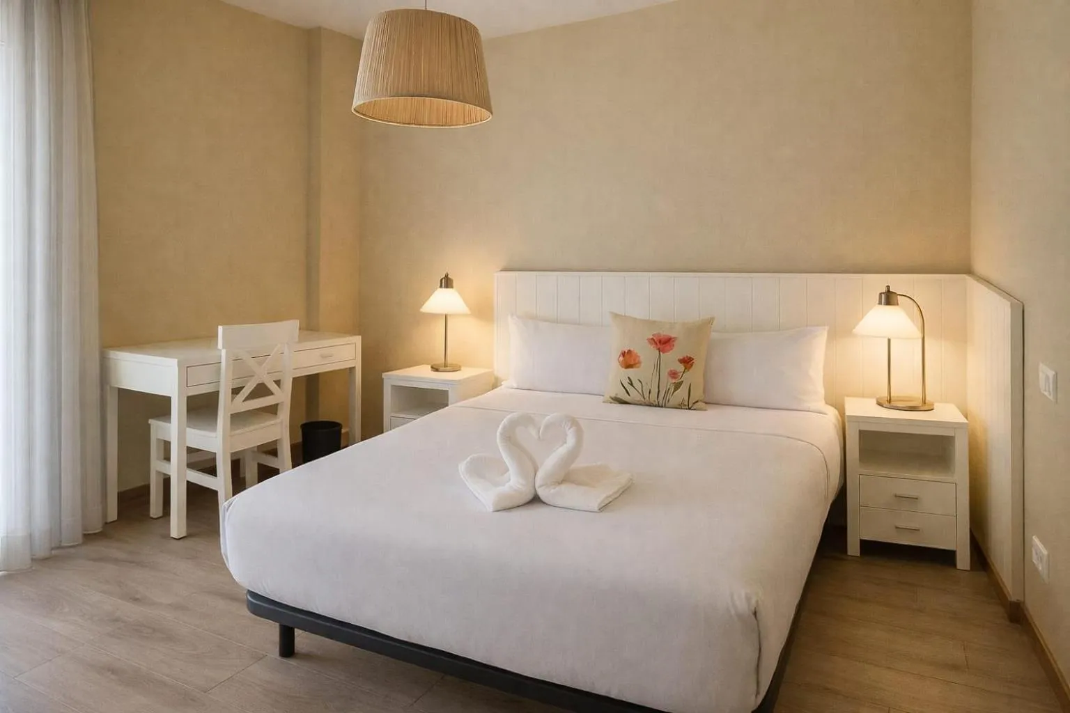 Bed in AYZ Villegas - Auto check-in property