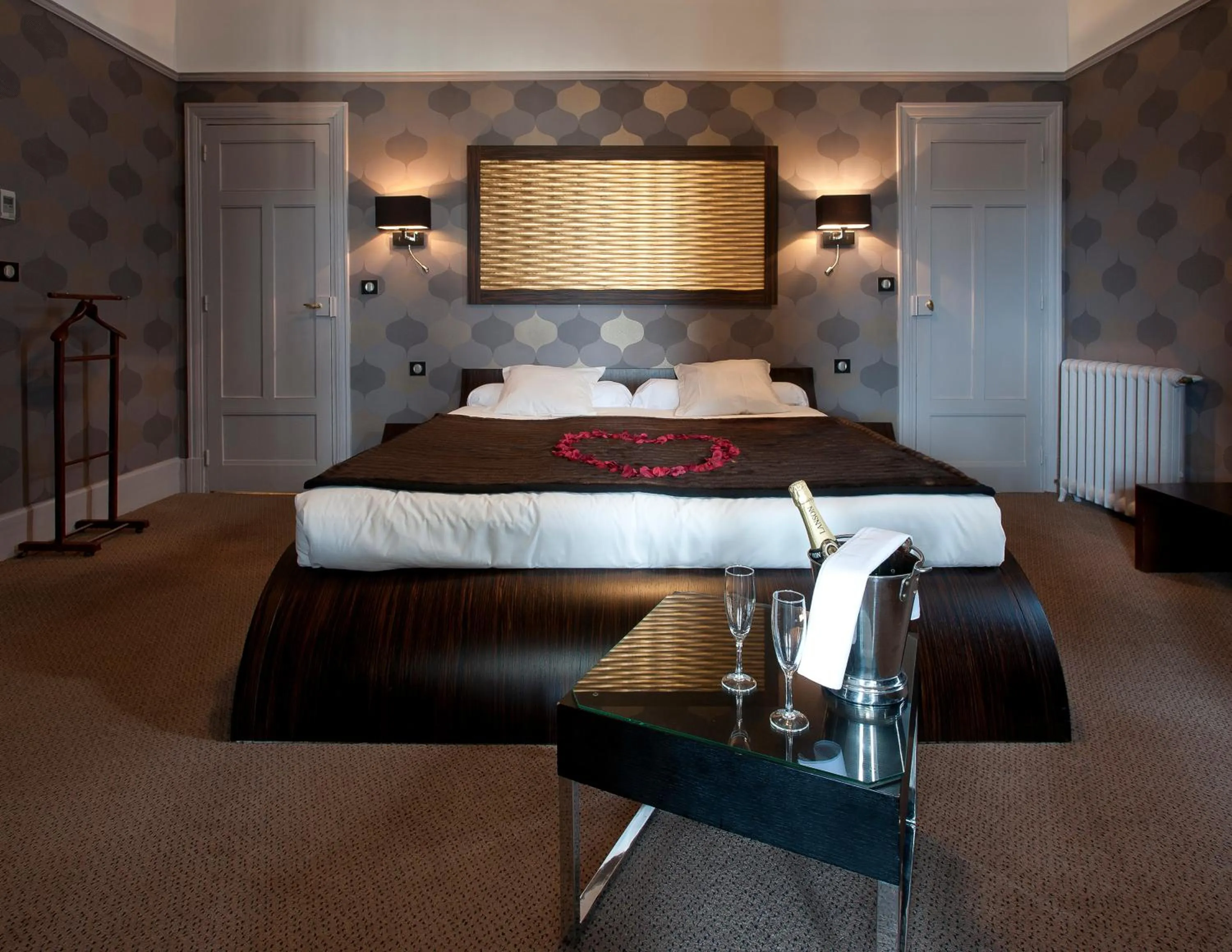 Bed in Le Grand Hotel