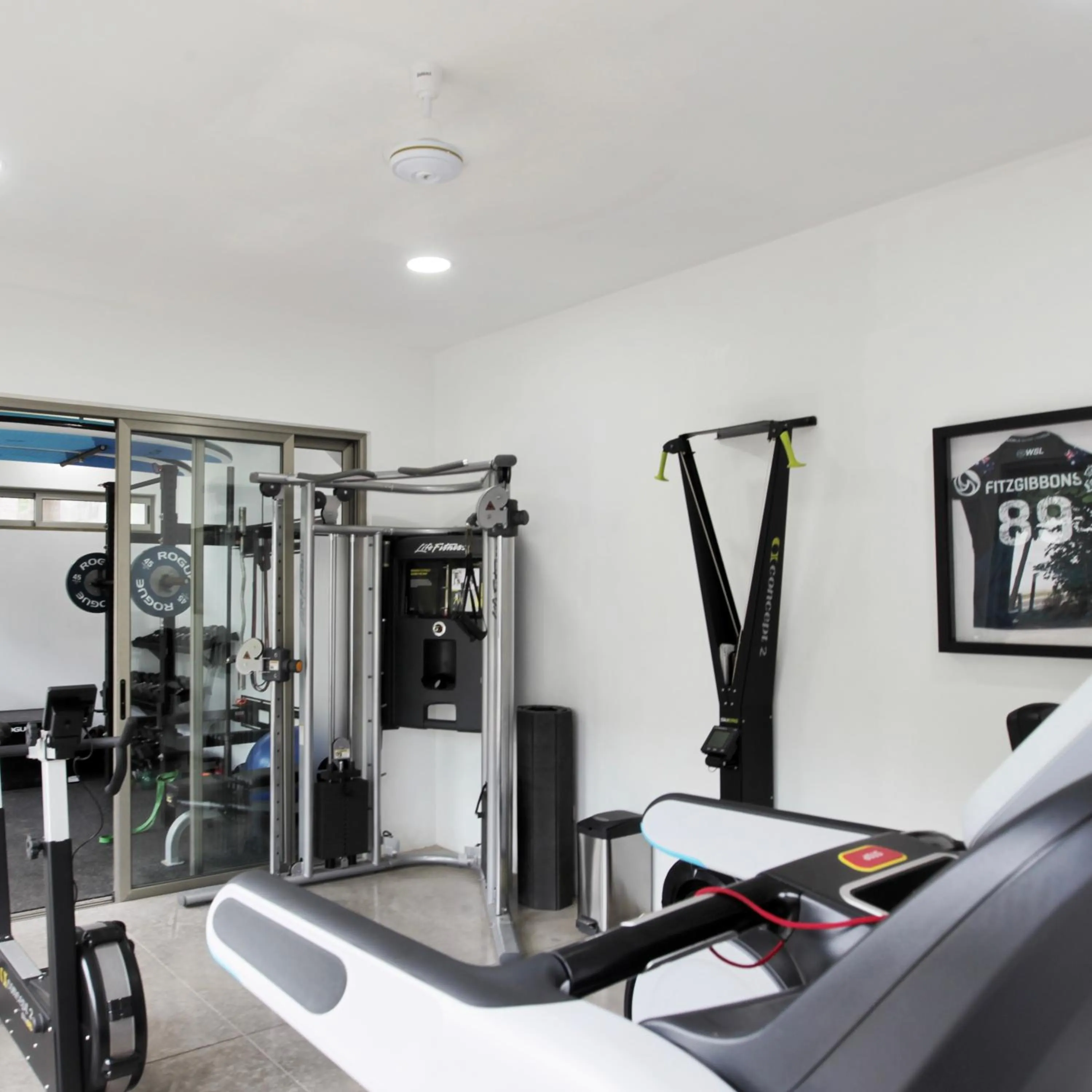Fitness centre/facilities in Garten Hotel