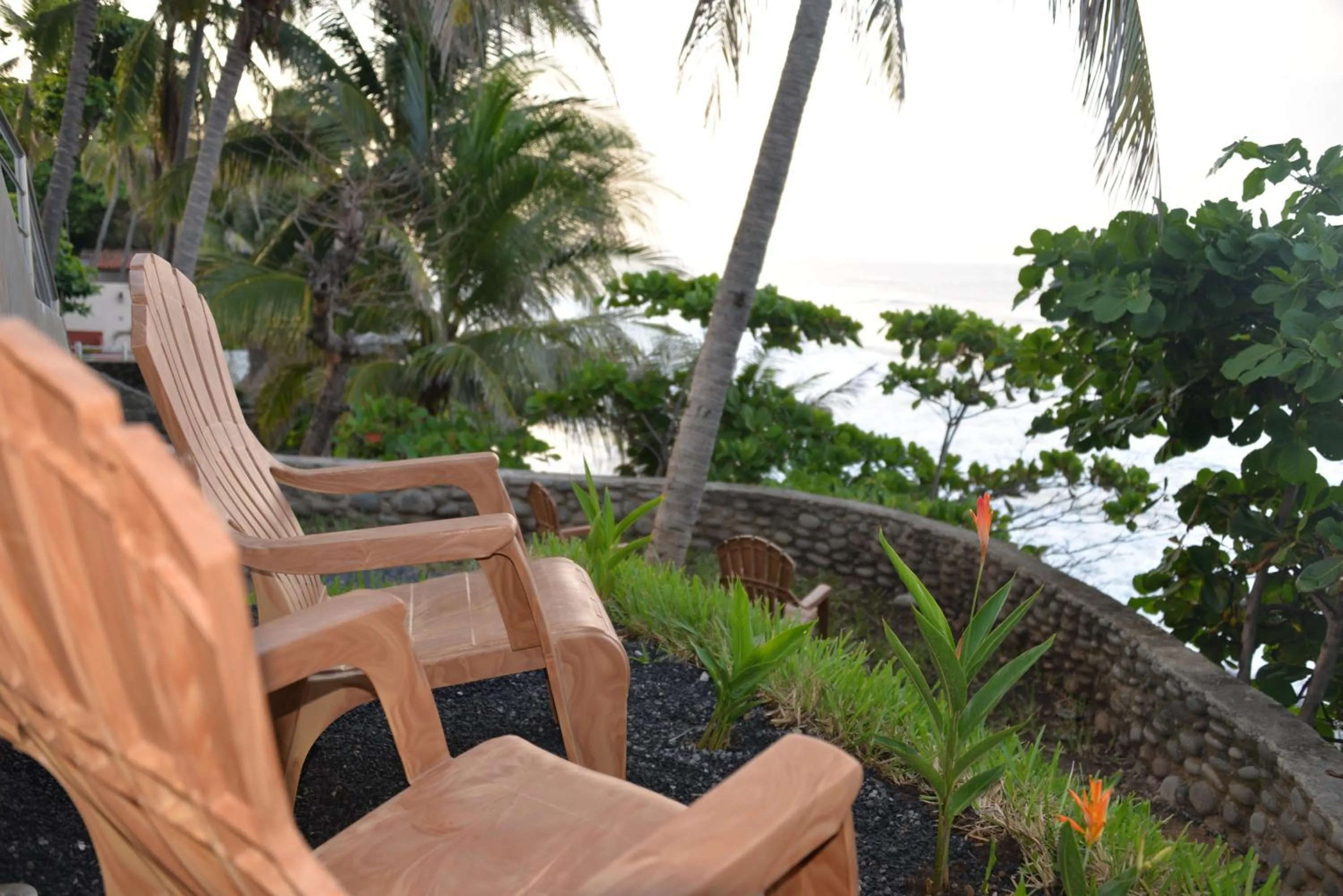 Patio in Garten Hotel