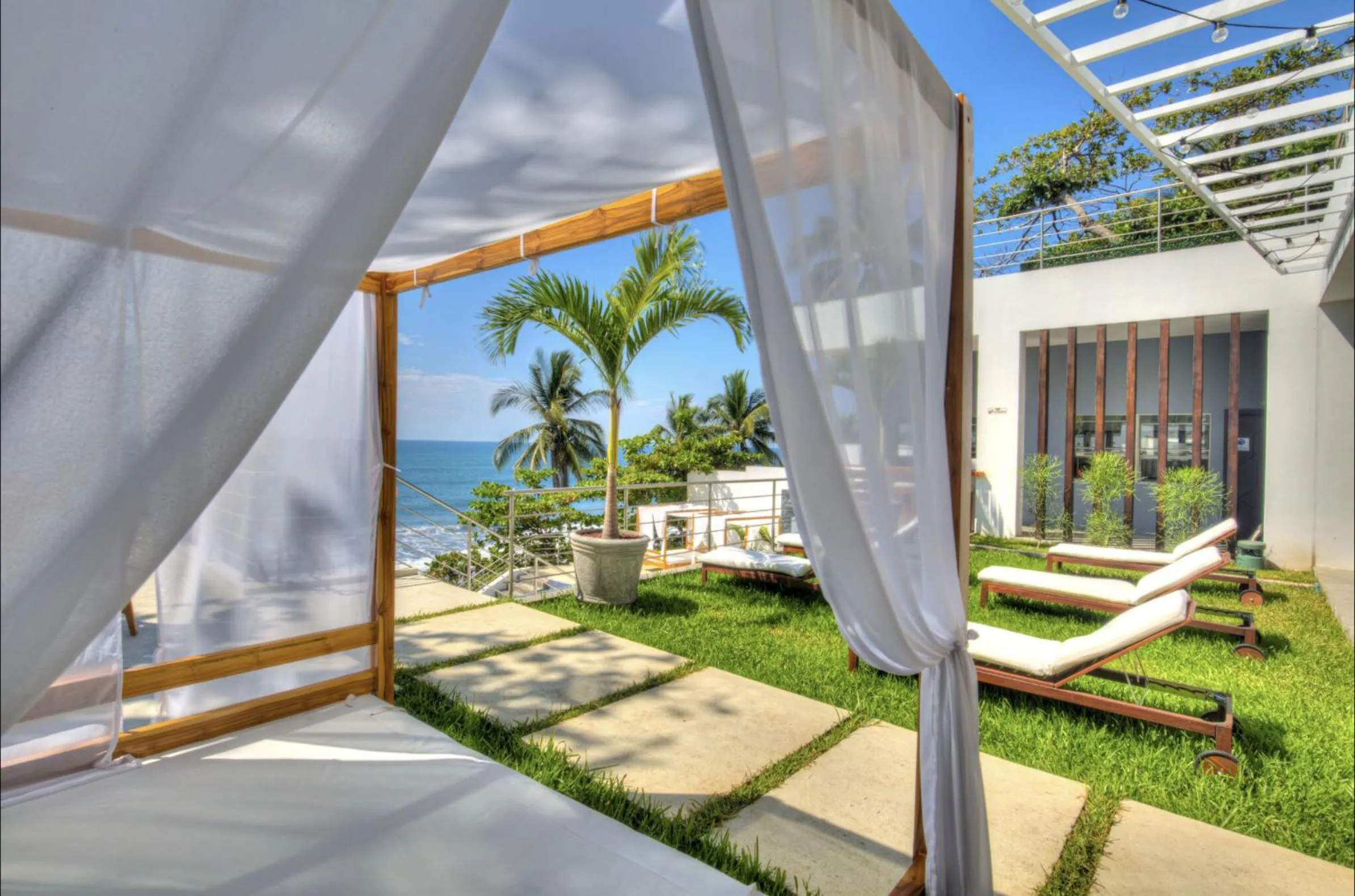 Patio in Garten Hotel