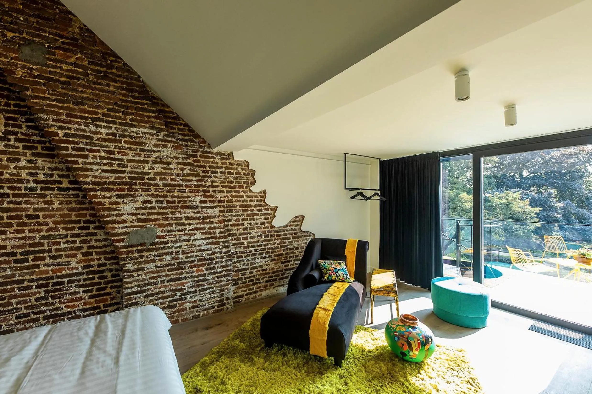 Bed in BareFoodGIULIA - Inspiration Hotel