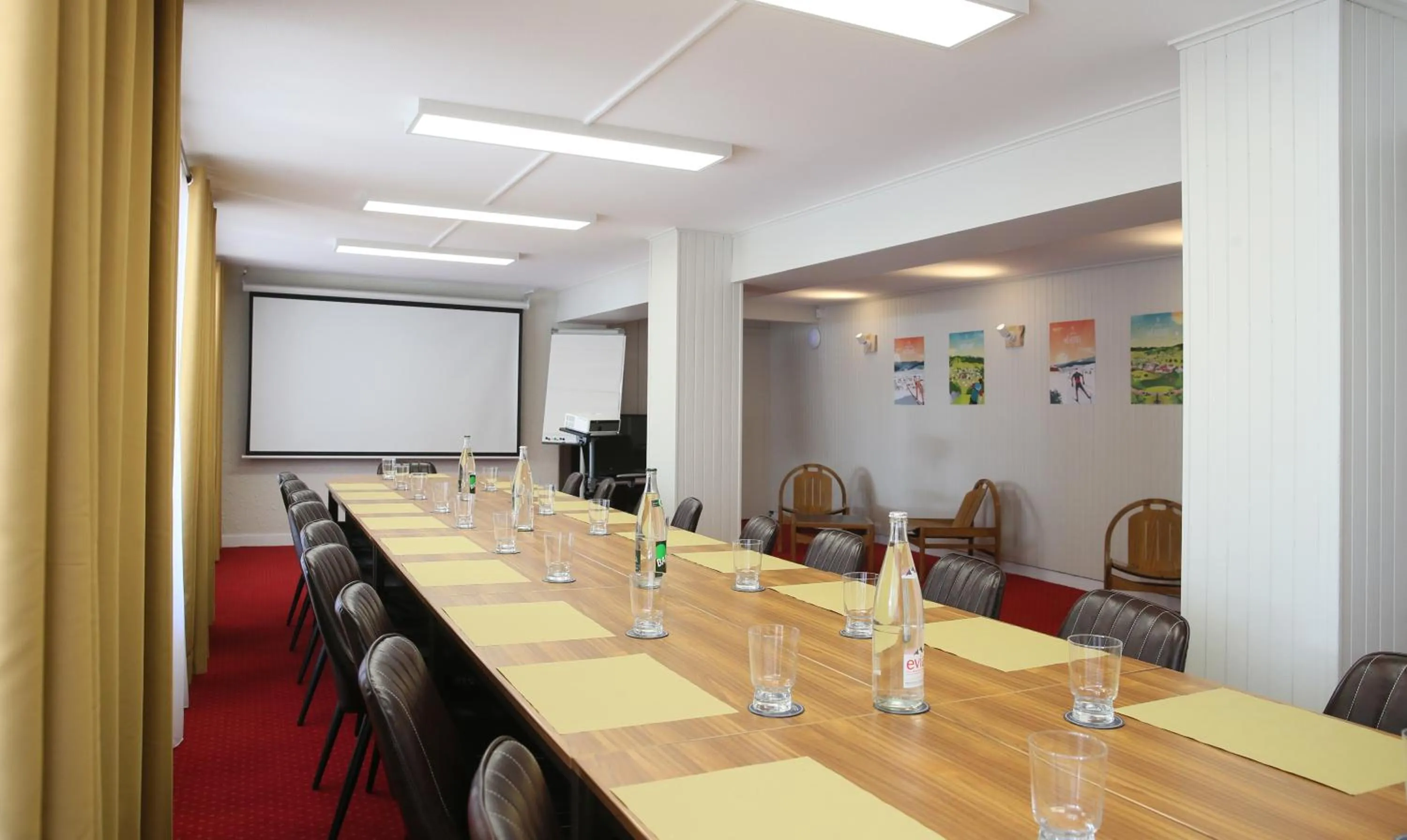 Meeting/conference room in Hôtel Restaurant La Buffe
