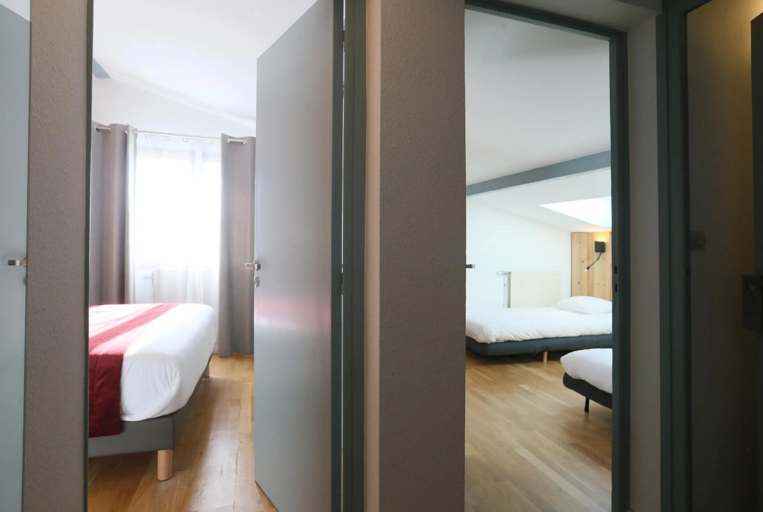 Bedroom, Bed in Hôtel Restaurant La Buffe