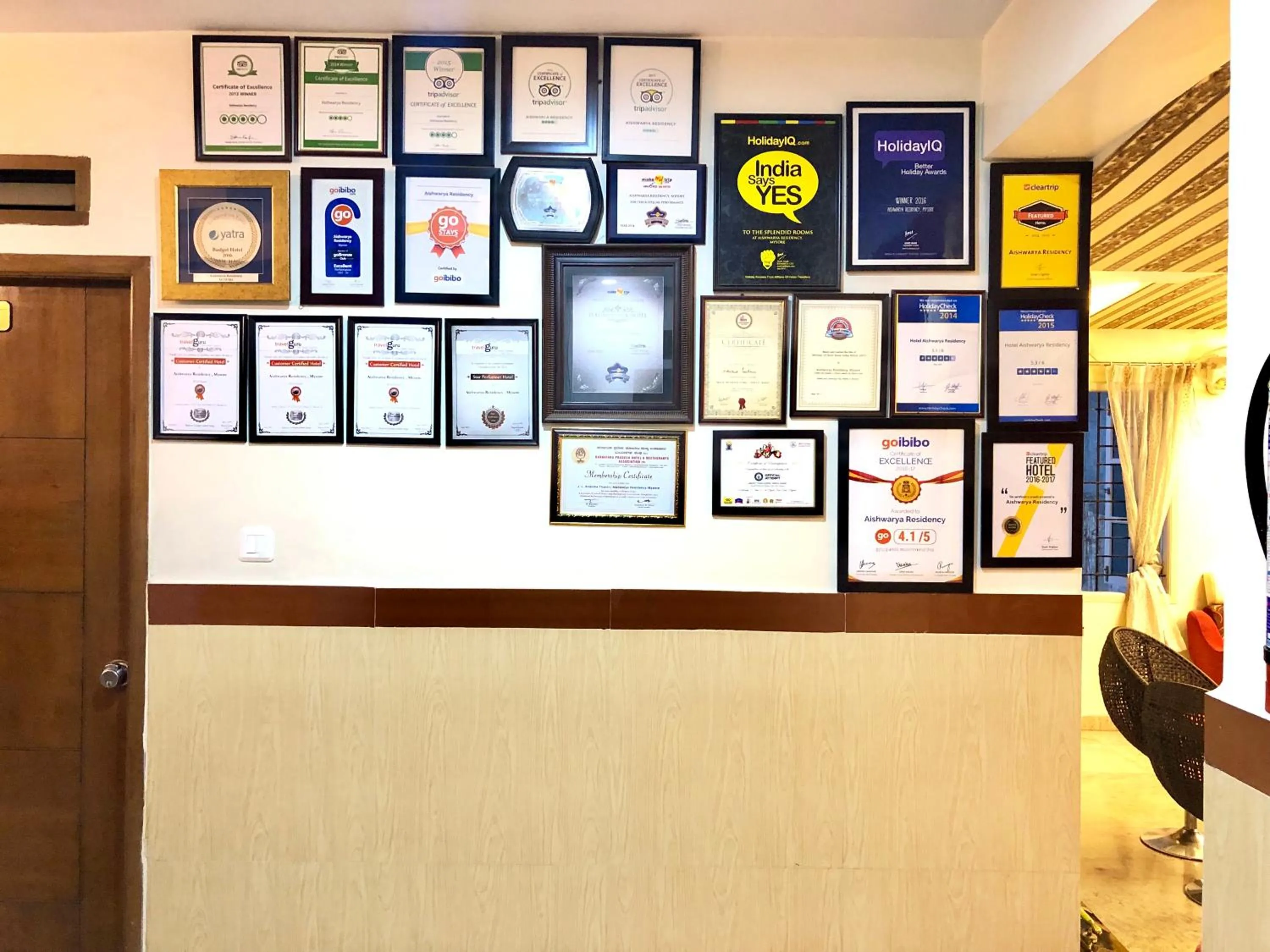 Logo/Certificate/Sign in Aishwarya Residency