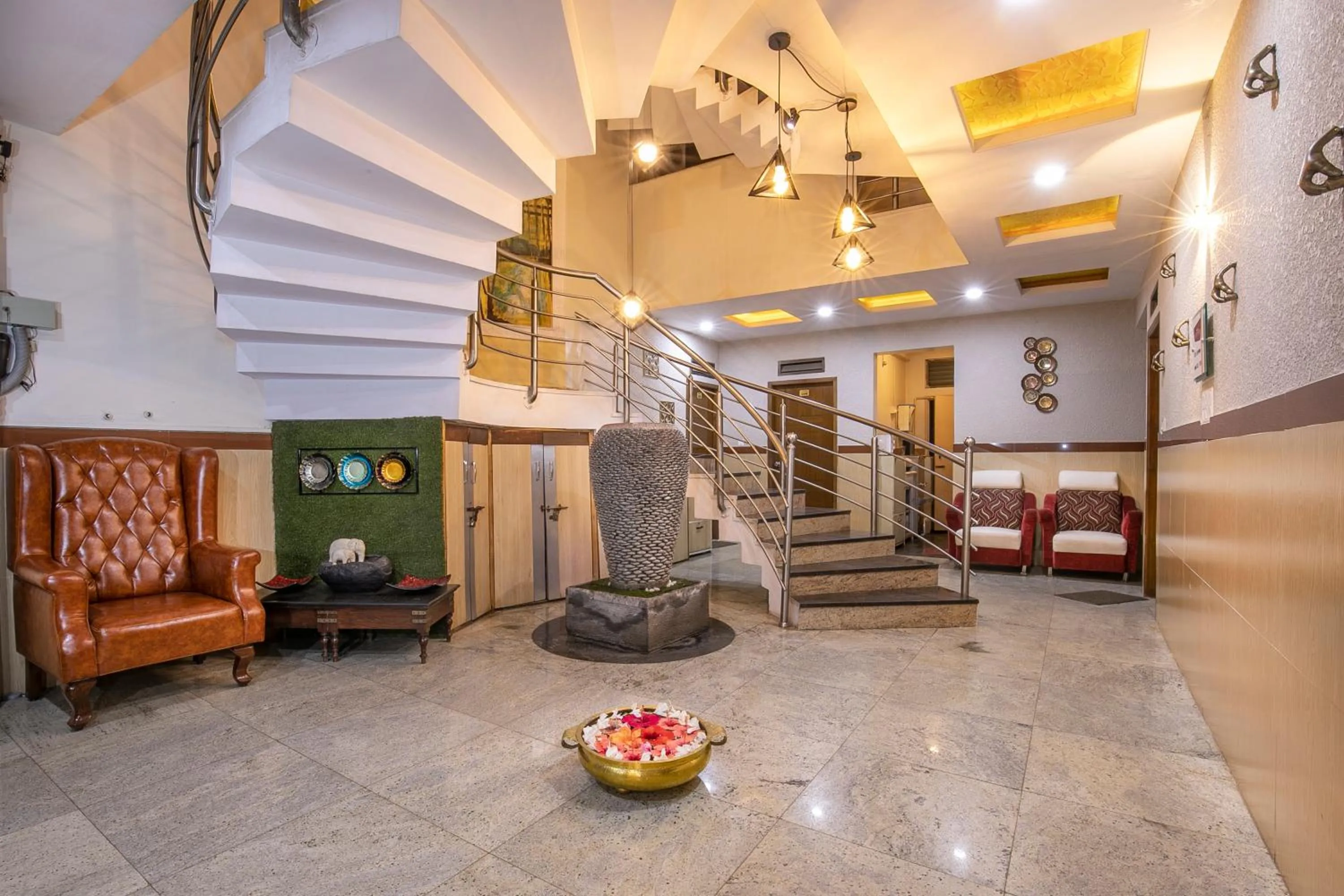 Living room in Aishwarya Residency