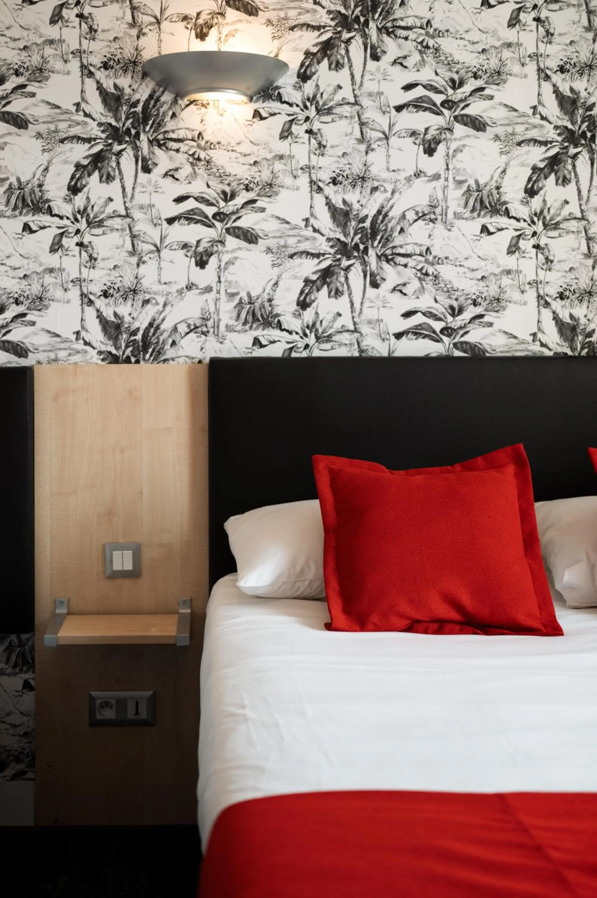 Bed in Hôtel Bellevue