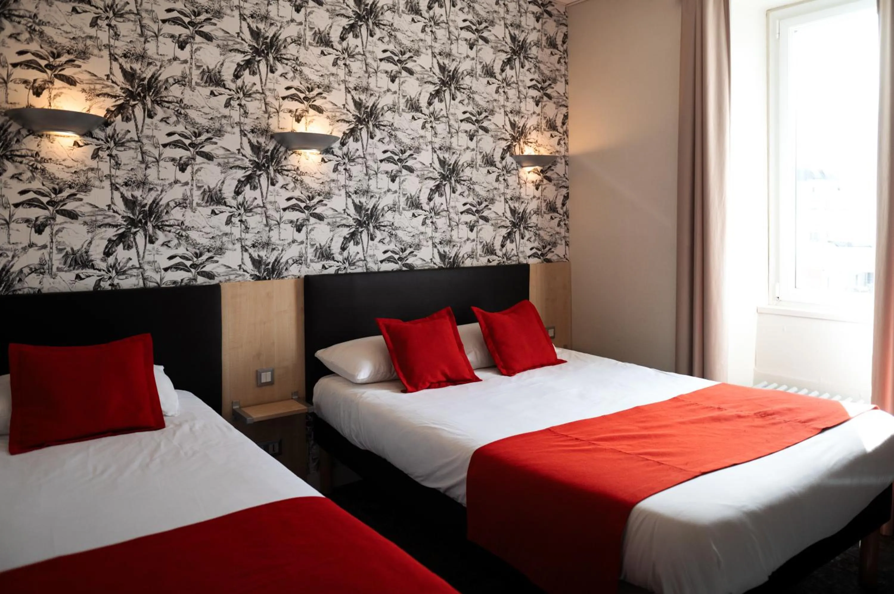 Bed in Hôtel Bellevue