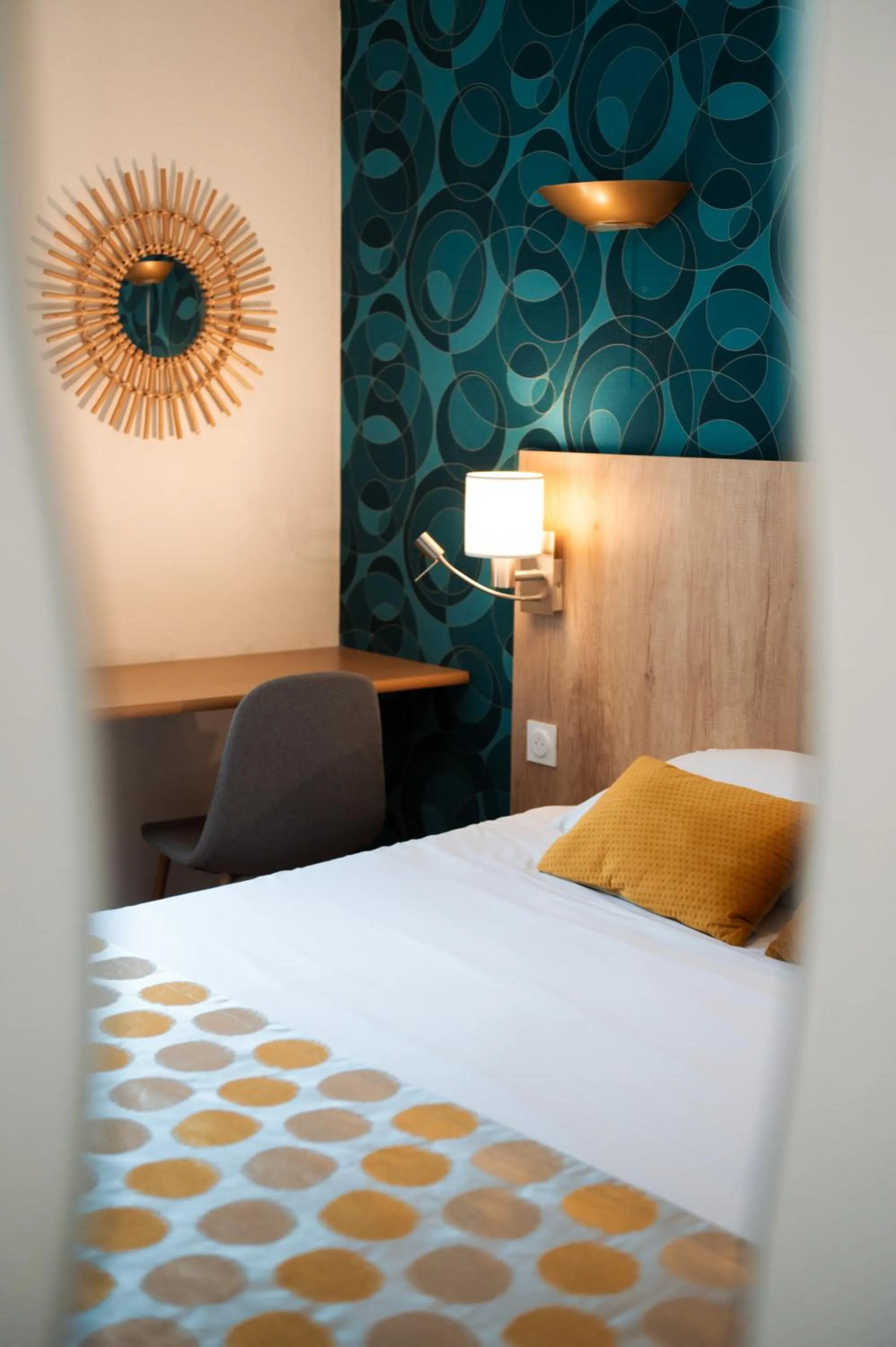 Bed in Hôtel Bellevue