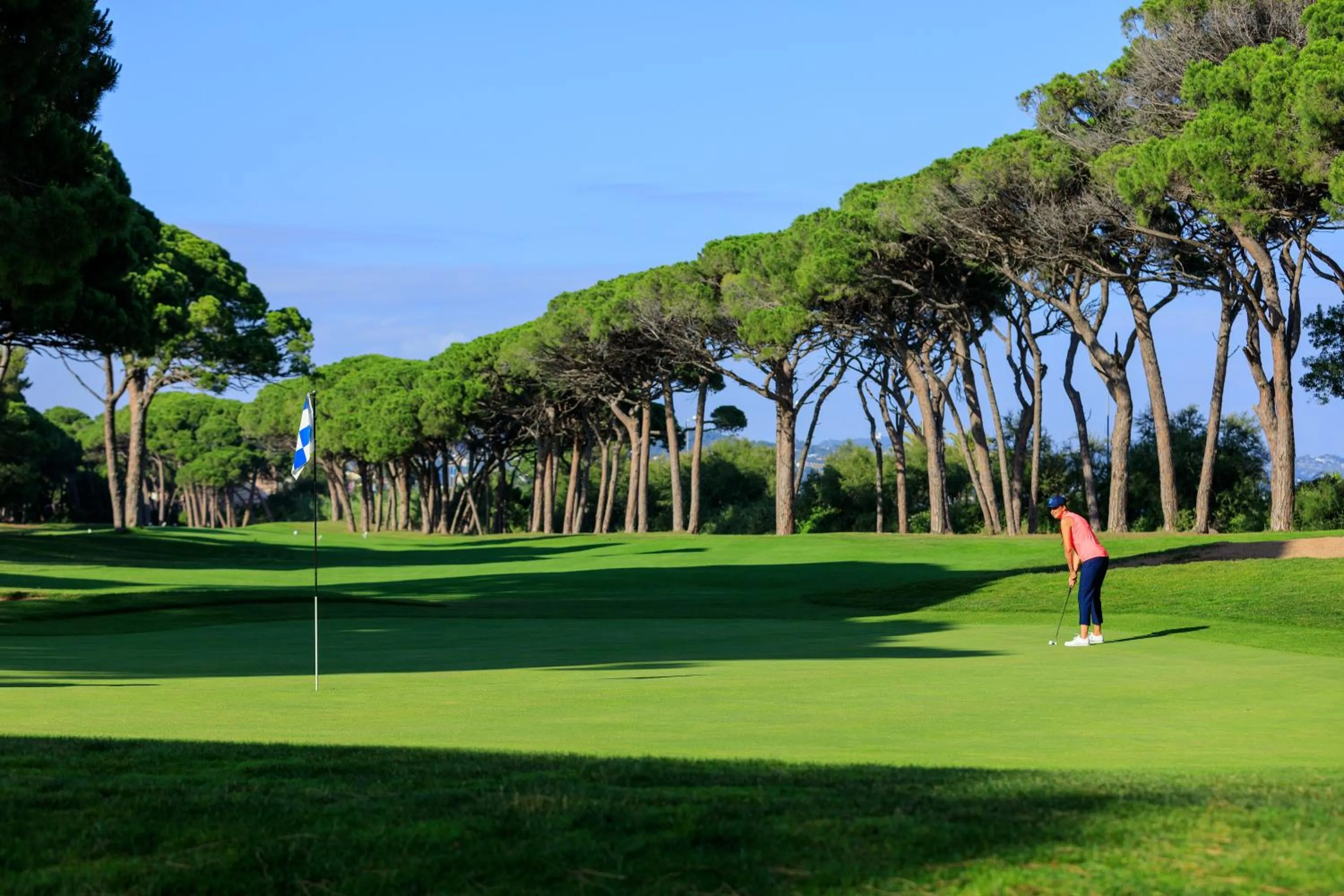 Golfcourse in Pullman Cannes Mandelieu