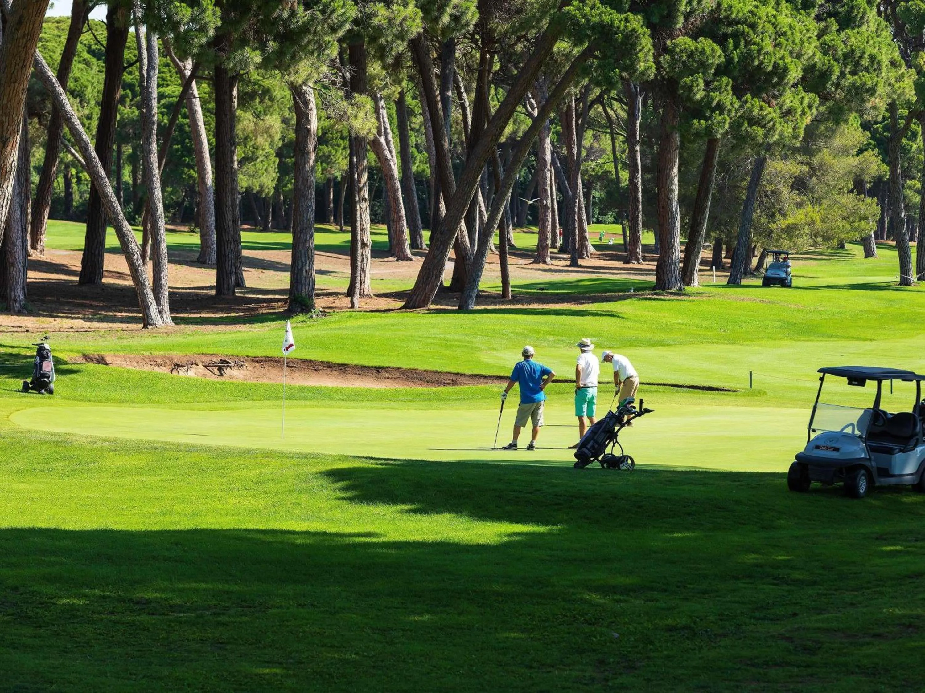 Golfcourse in Pullman Cannes Mandelieu