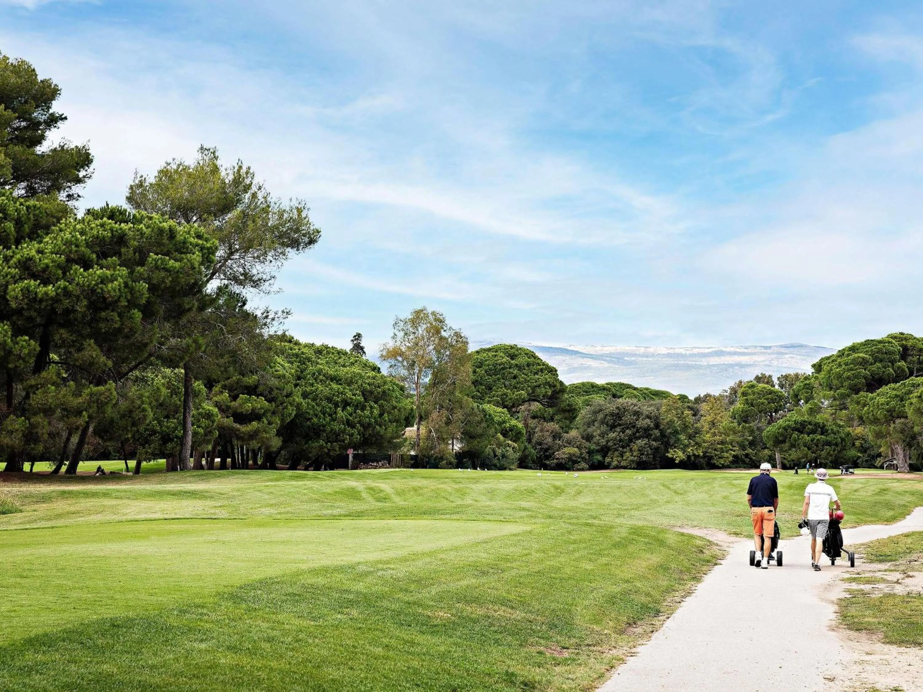 Golfcourse in Pullman Cannes Mandelieu