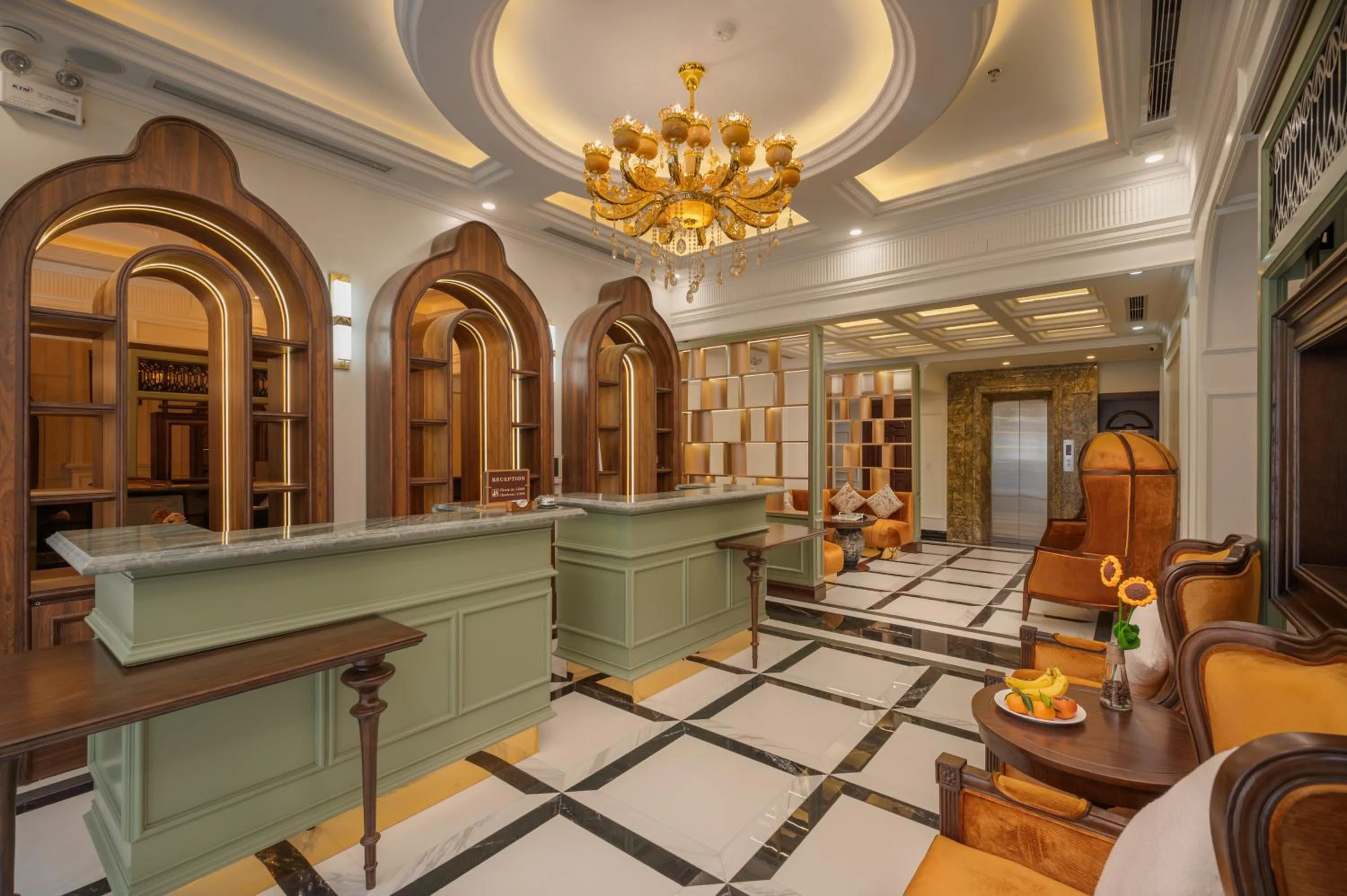 Lobby or reception in Sapa Horizon Hotel