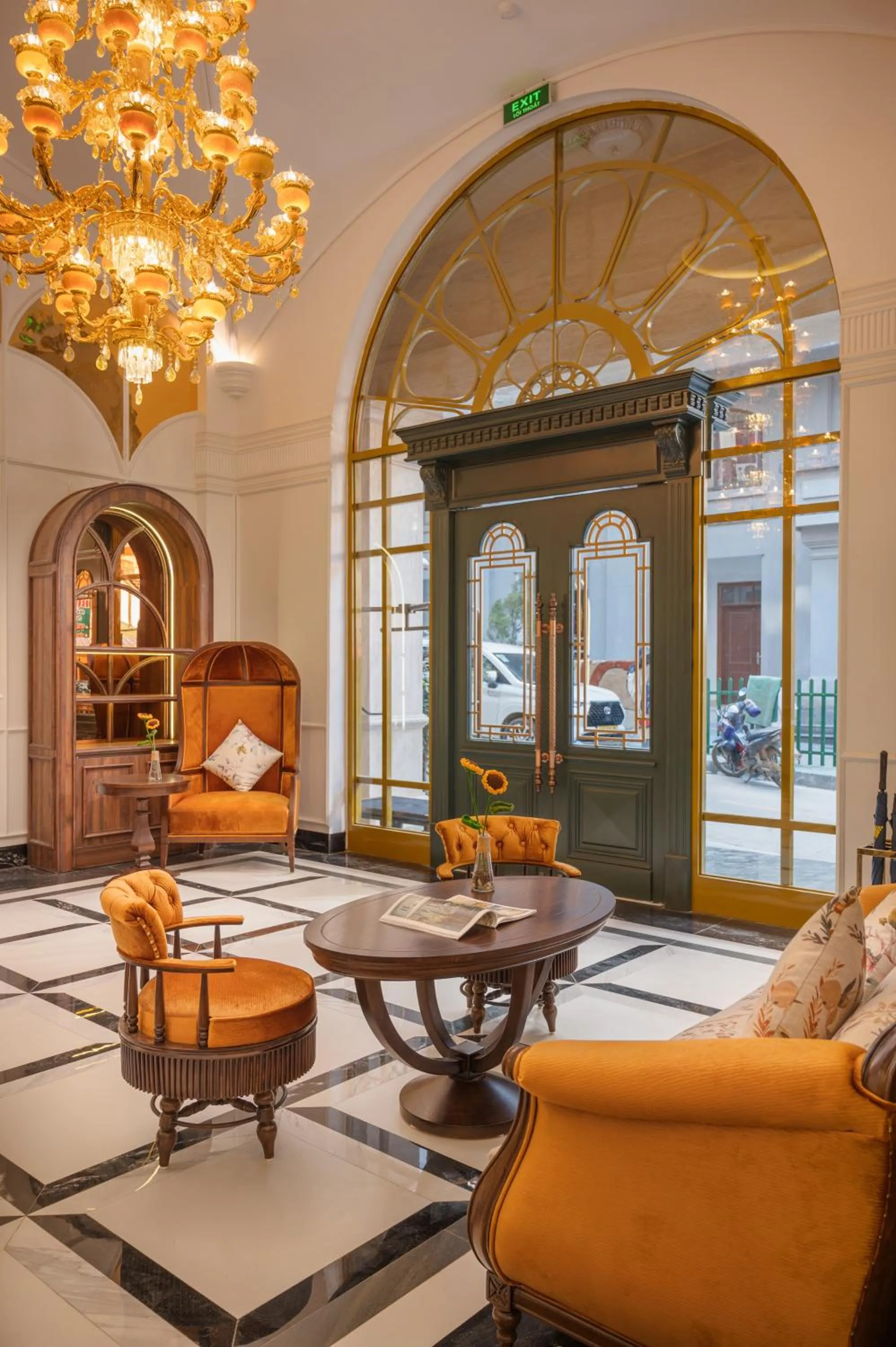 Seating area in Sapa Horizon Hotel