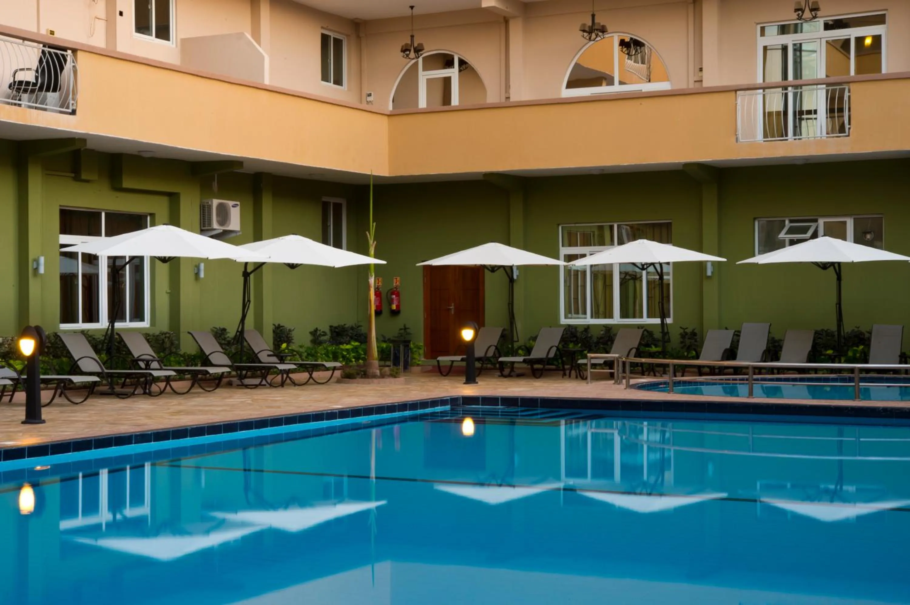 Swimming pool in Seascape Hotel