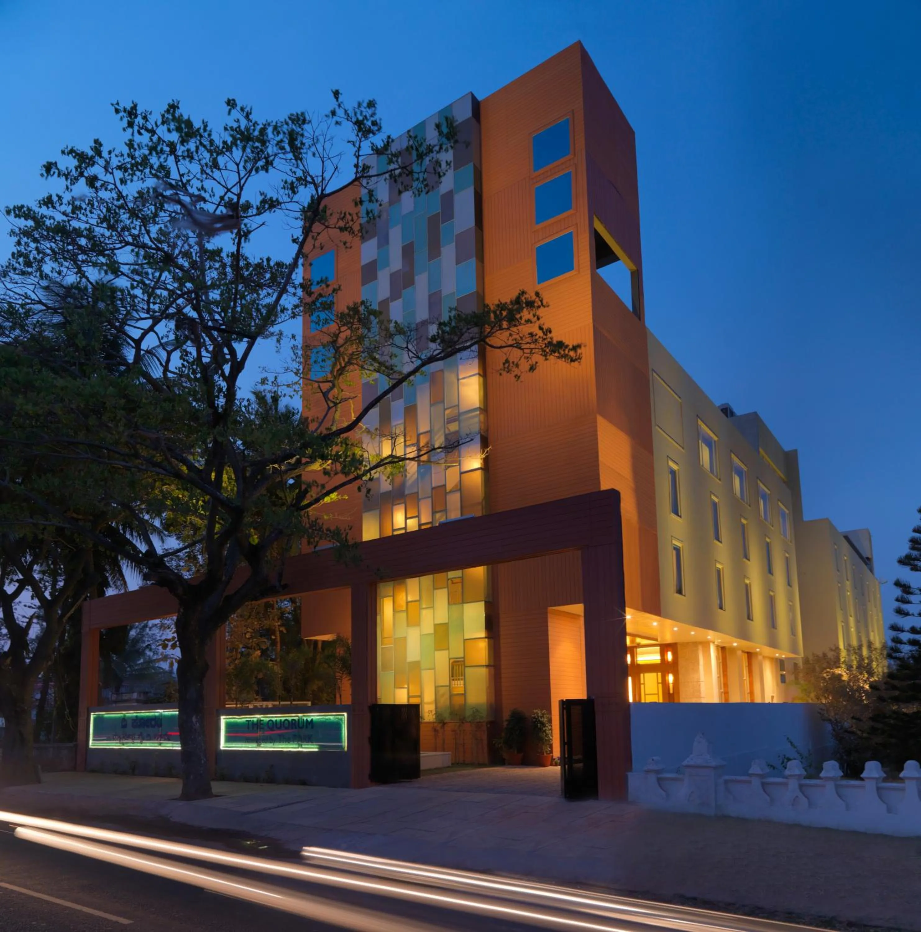 Facade/entrance in The Quorum