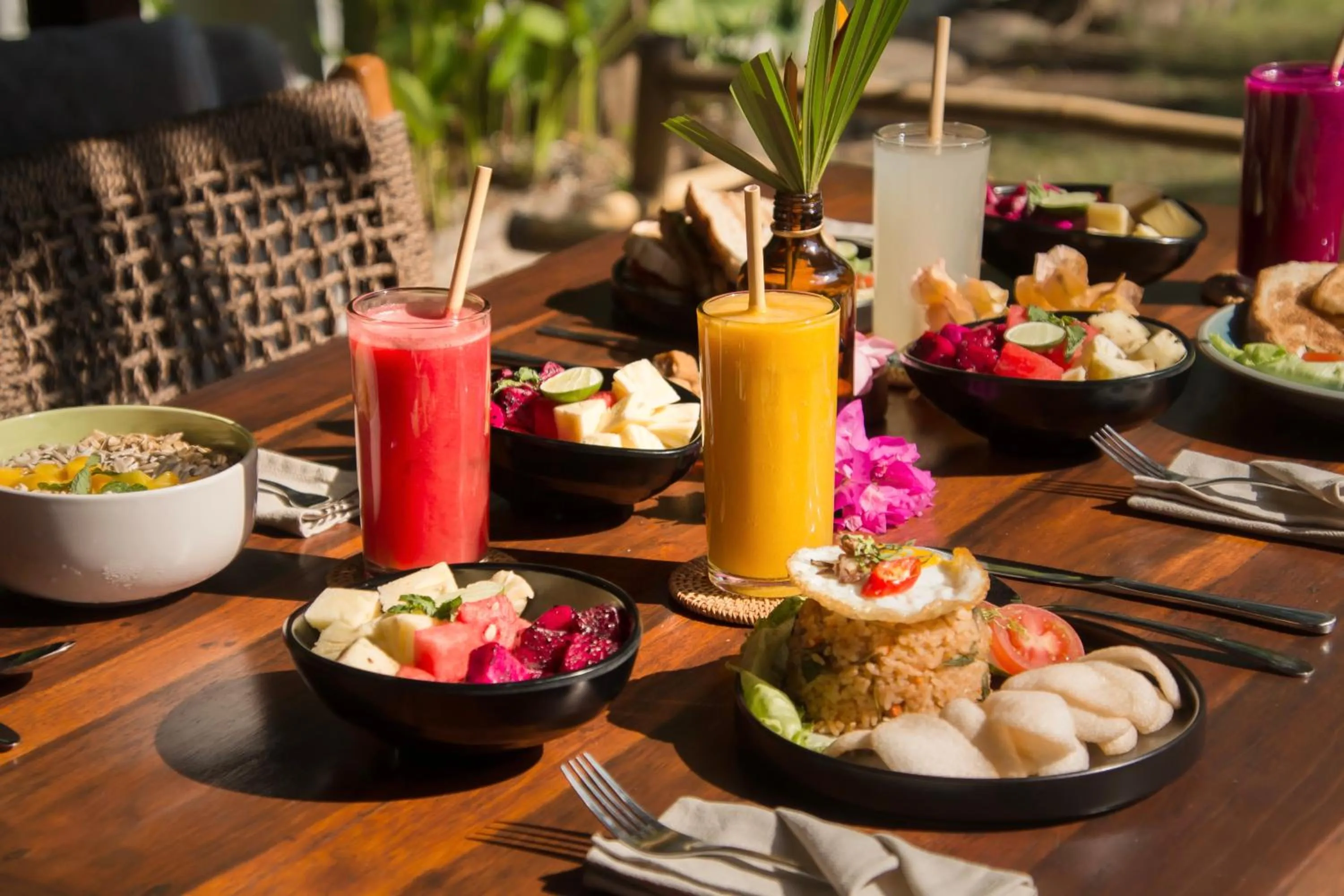 Breakfast in Rimba Villas Gili Air