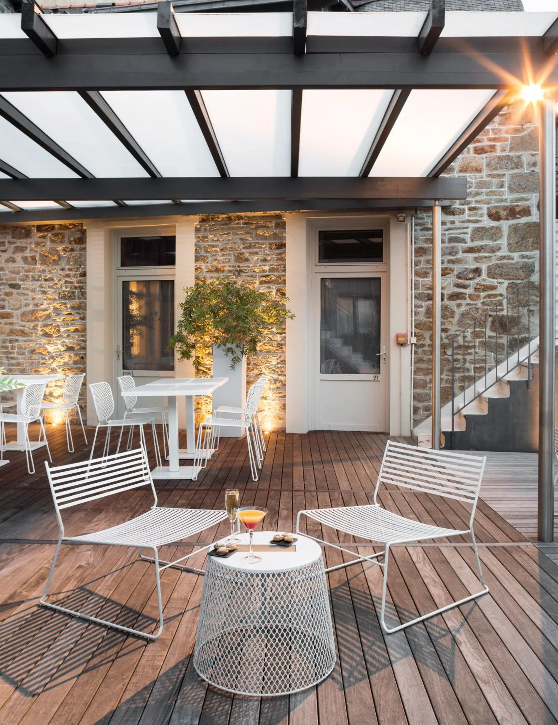 Balcony/Terrace in Hotel Eden