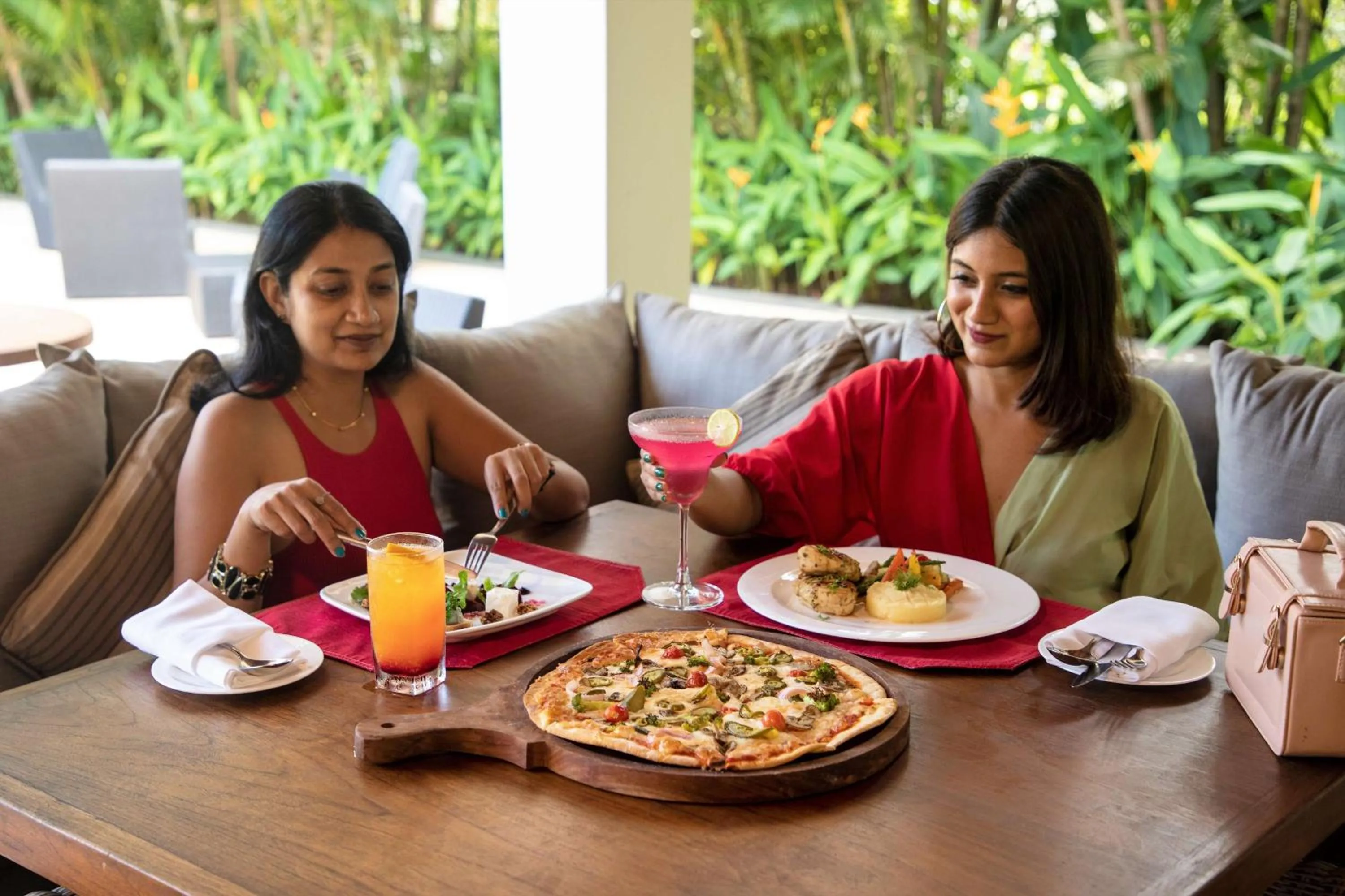 Food and drinks in Diwa Club by Alila - A Hyatt Brand