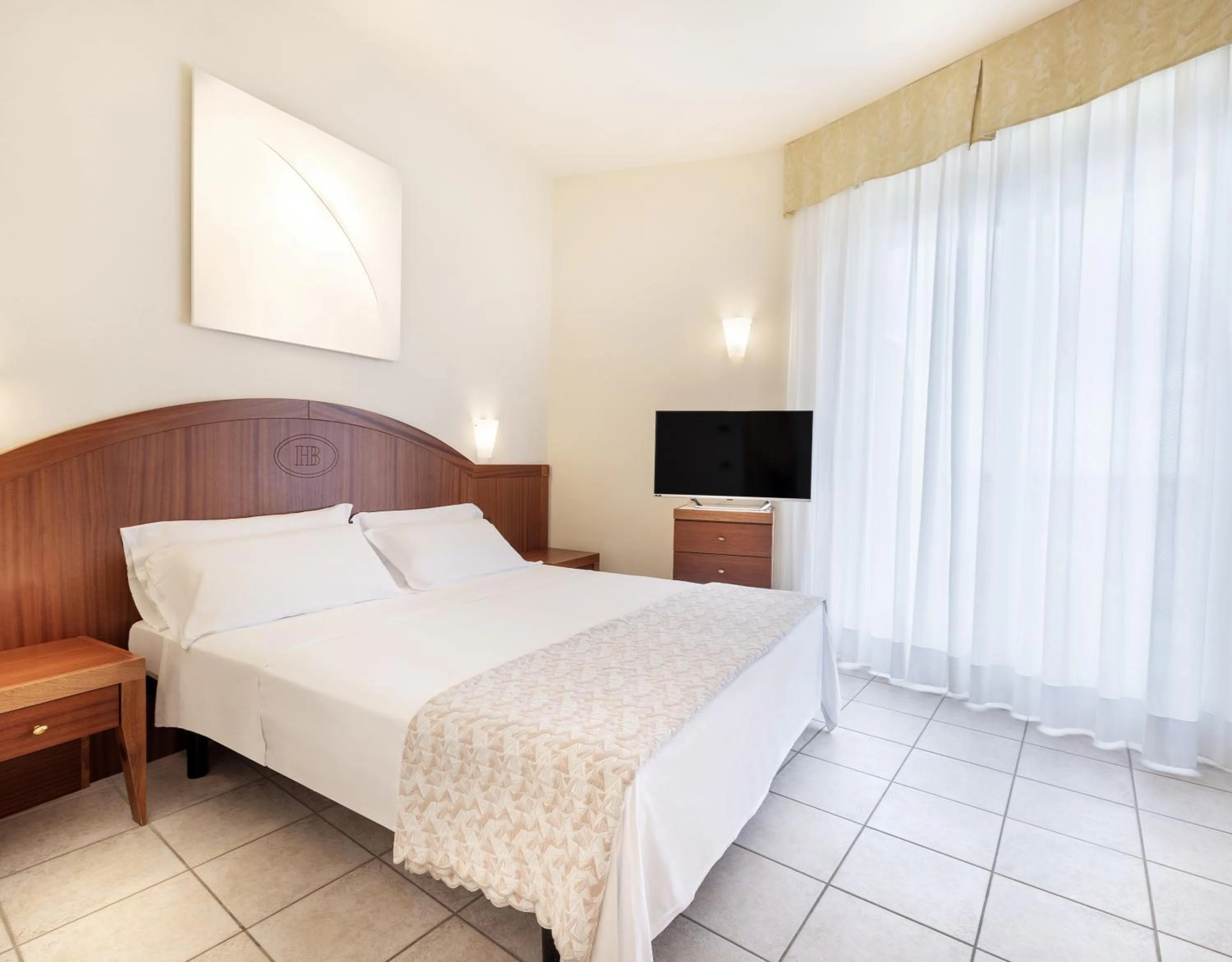 Bed in Hotel Bellevue Beach - sul mare