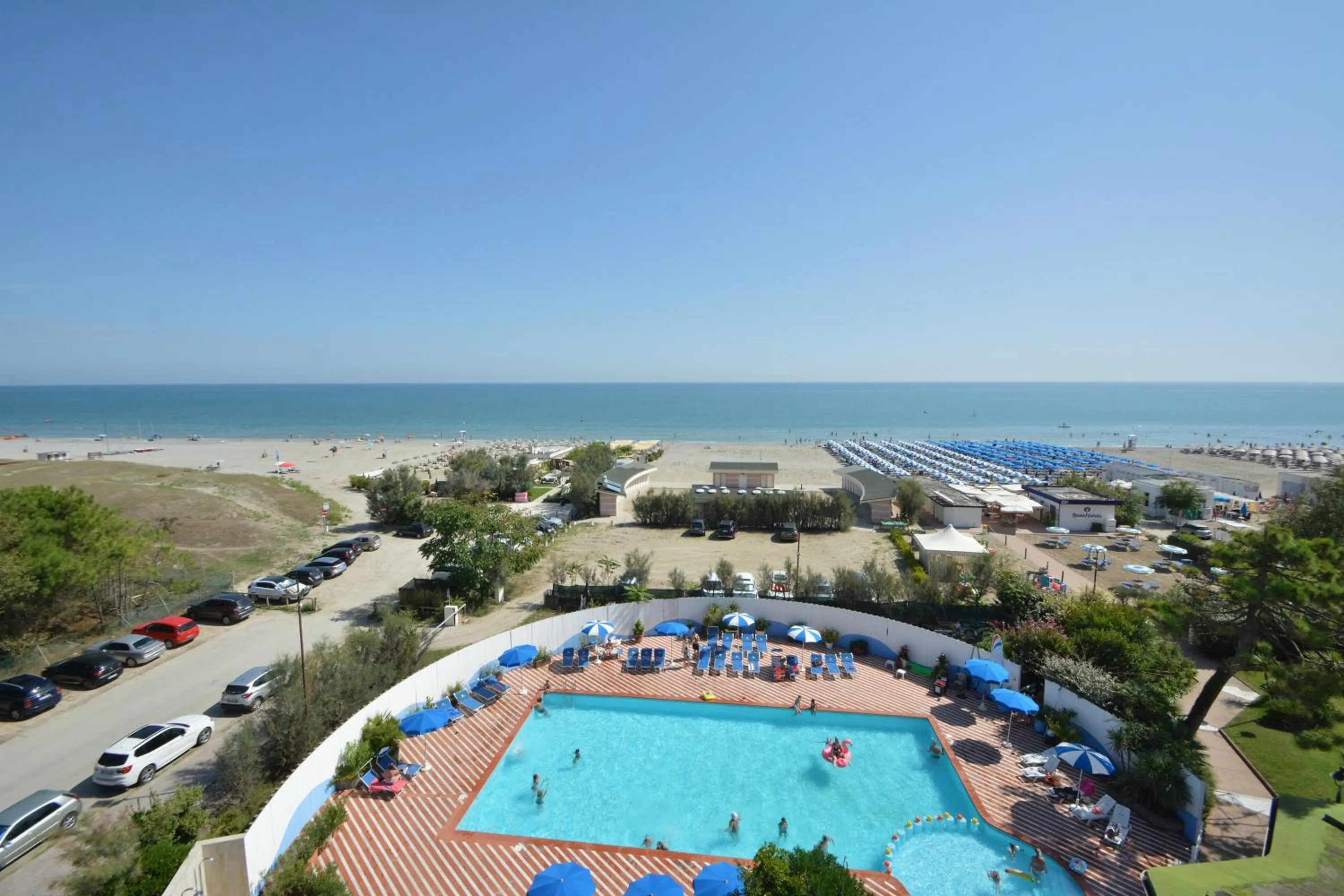 Sea view in Hotel Bellevue Beach - sul mare
