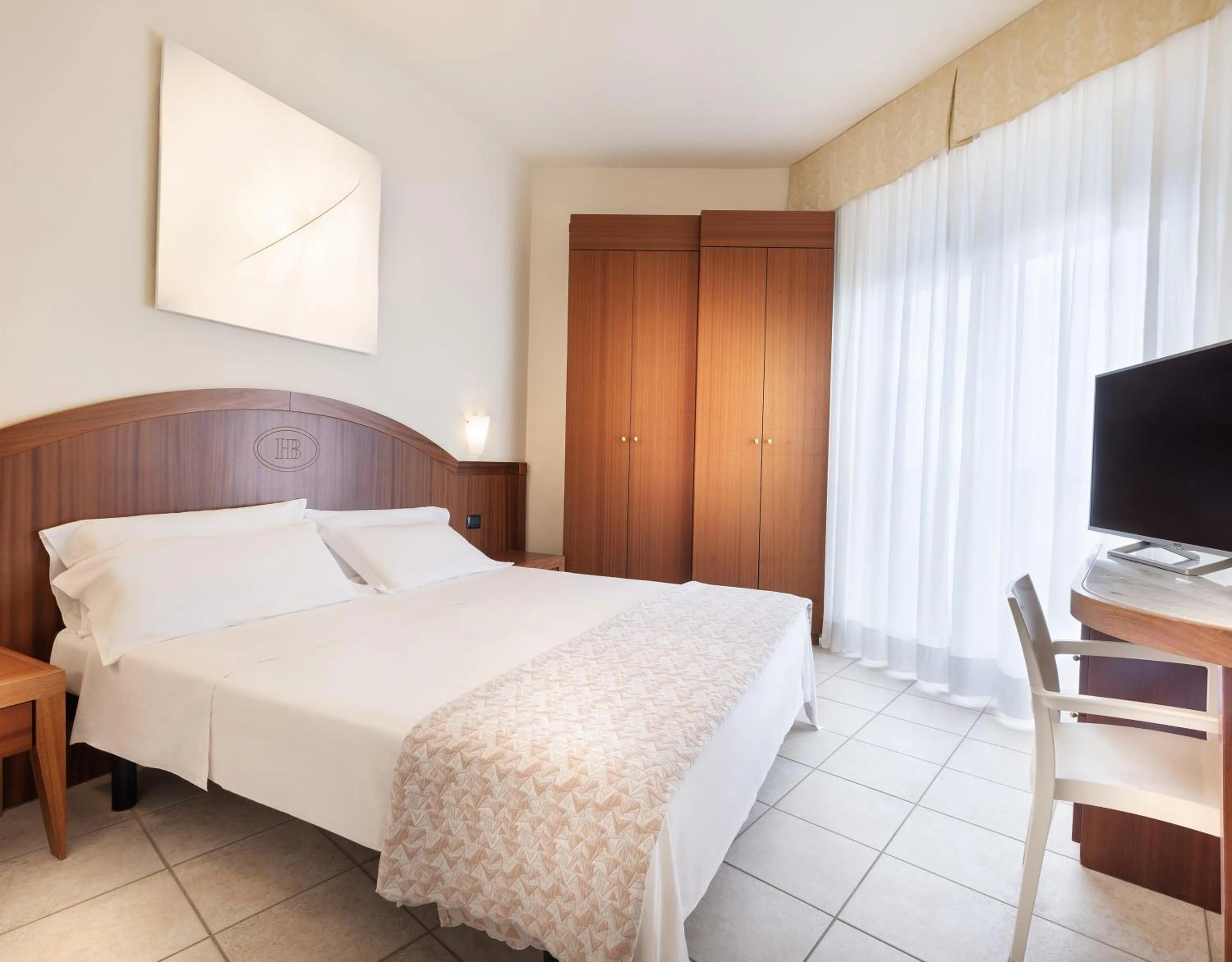 Bed in Hotel Bellevue Beach - sul mare