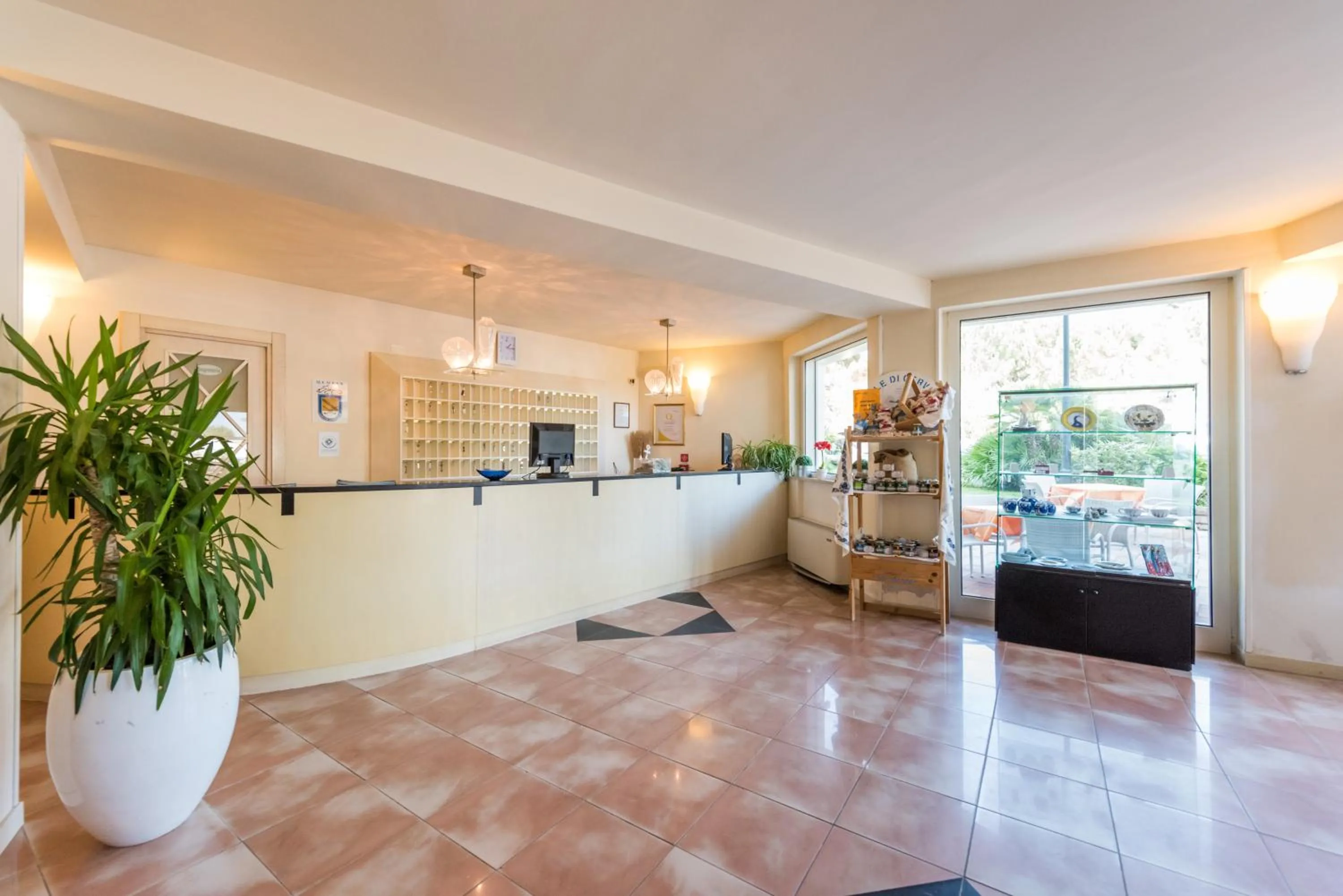 Living room in Hotel Bellevue Beach - sul mare