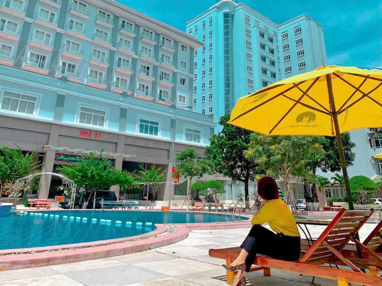 Swimming pool in Sky Beach D20 Nha Trang