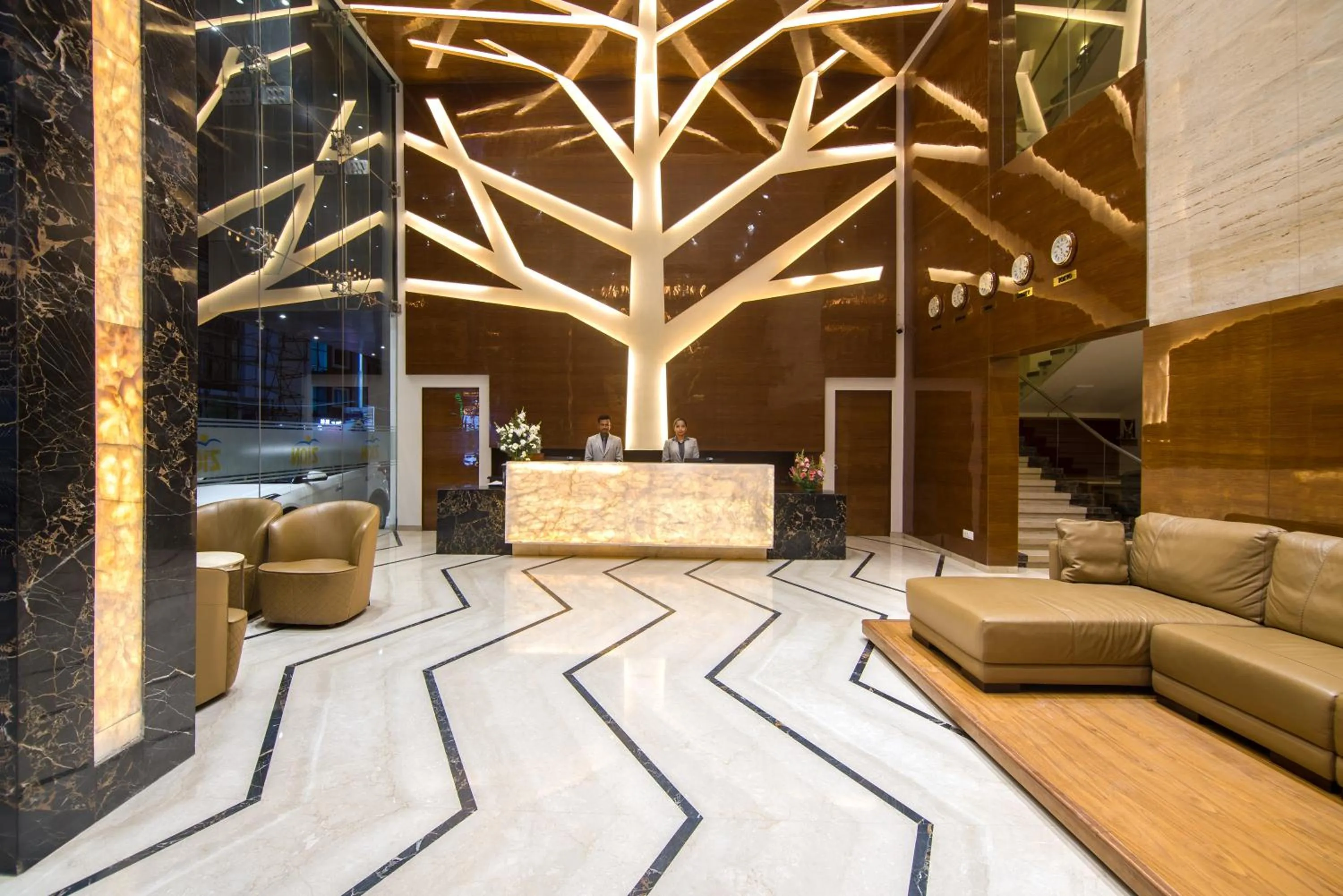 Lobby or reception in Zion - A Luxurious Hotel