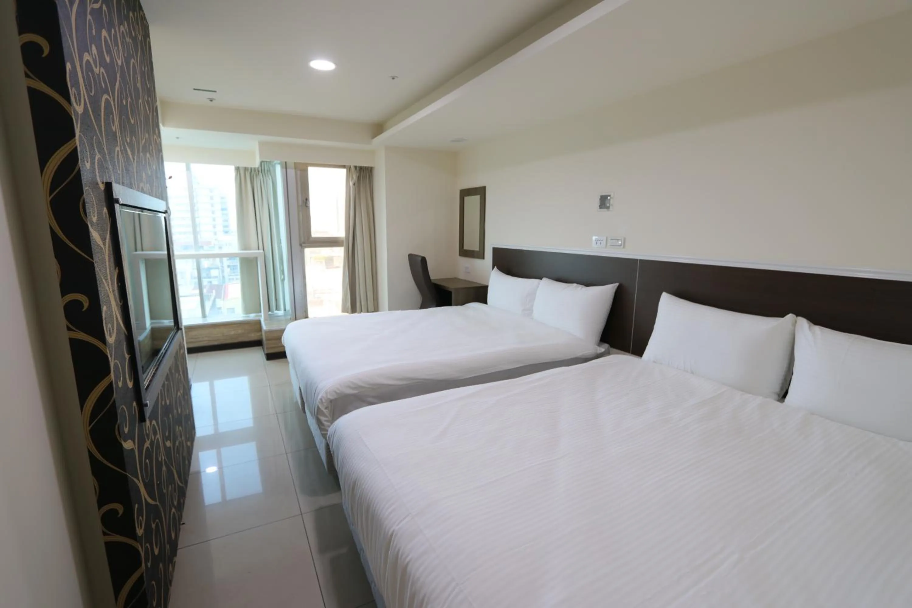 Bed in Yi Dian Yuan Hotel