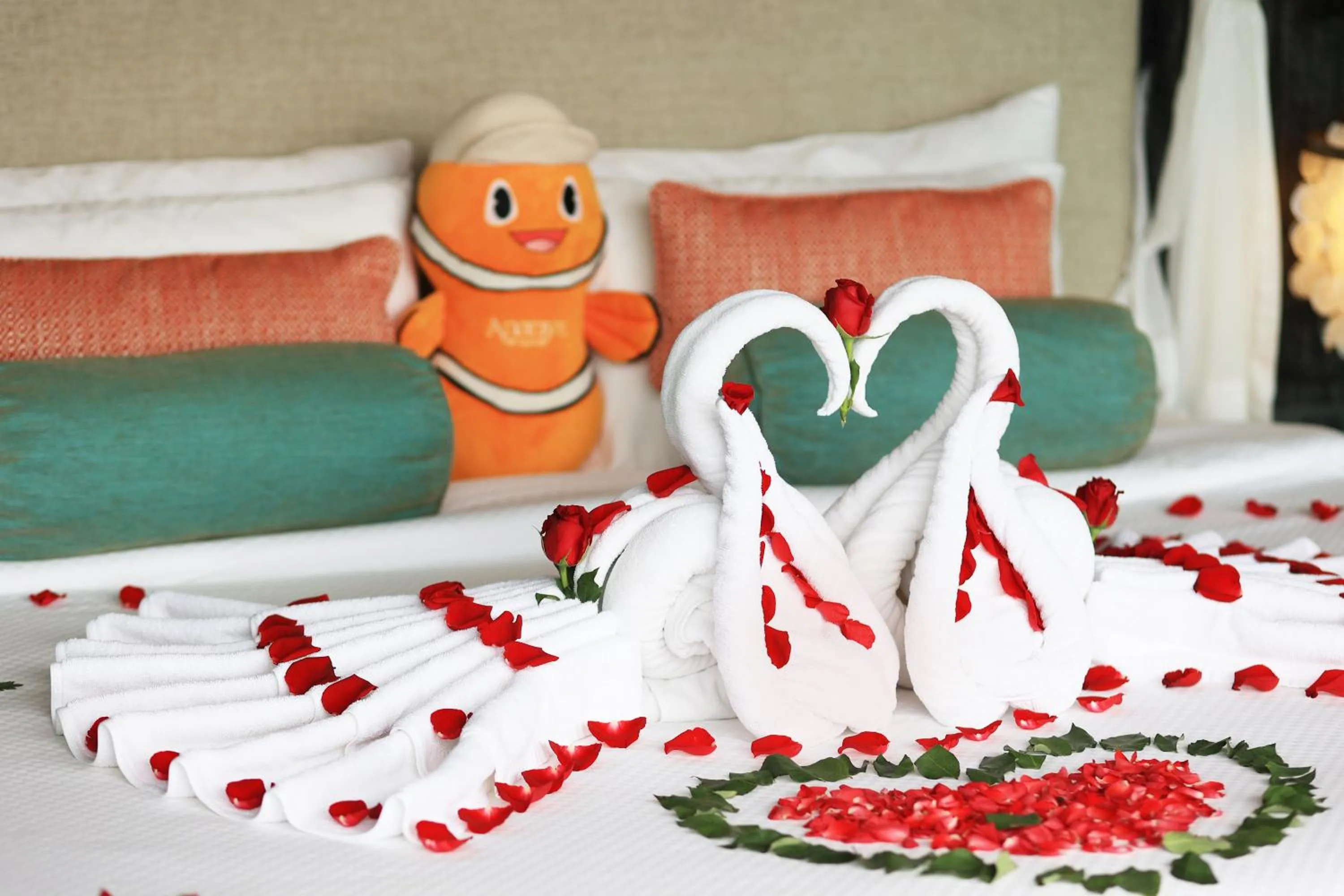 Bed in Ananya Lipe Resort