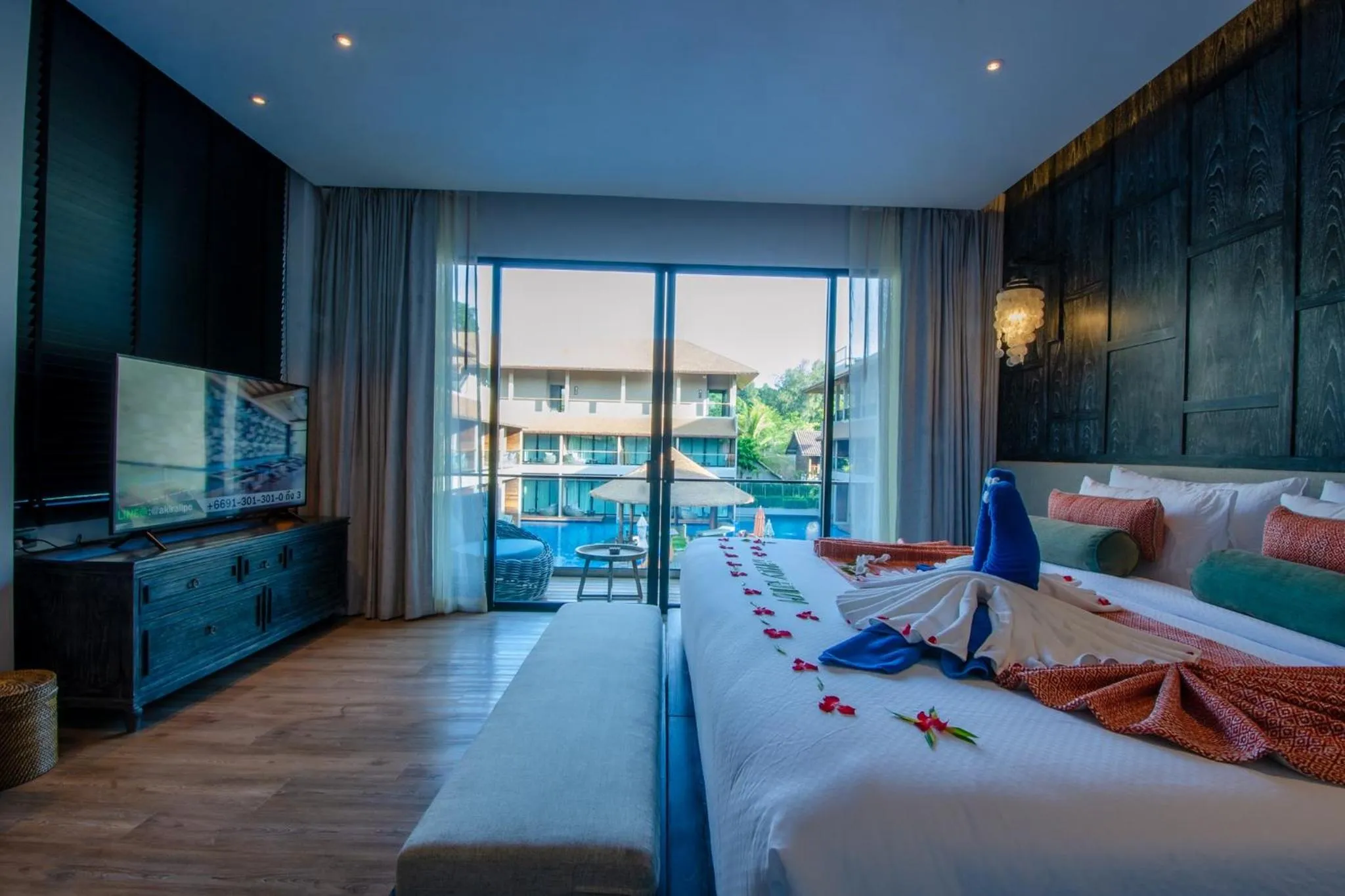 Photo of the whole room, Bed in Ananya Lipe Resort