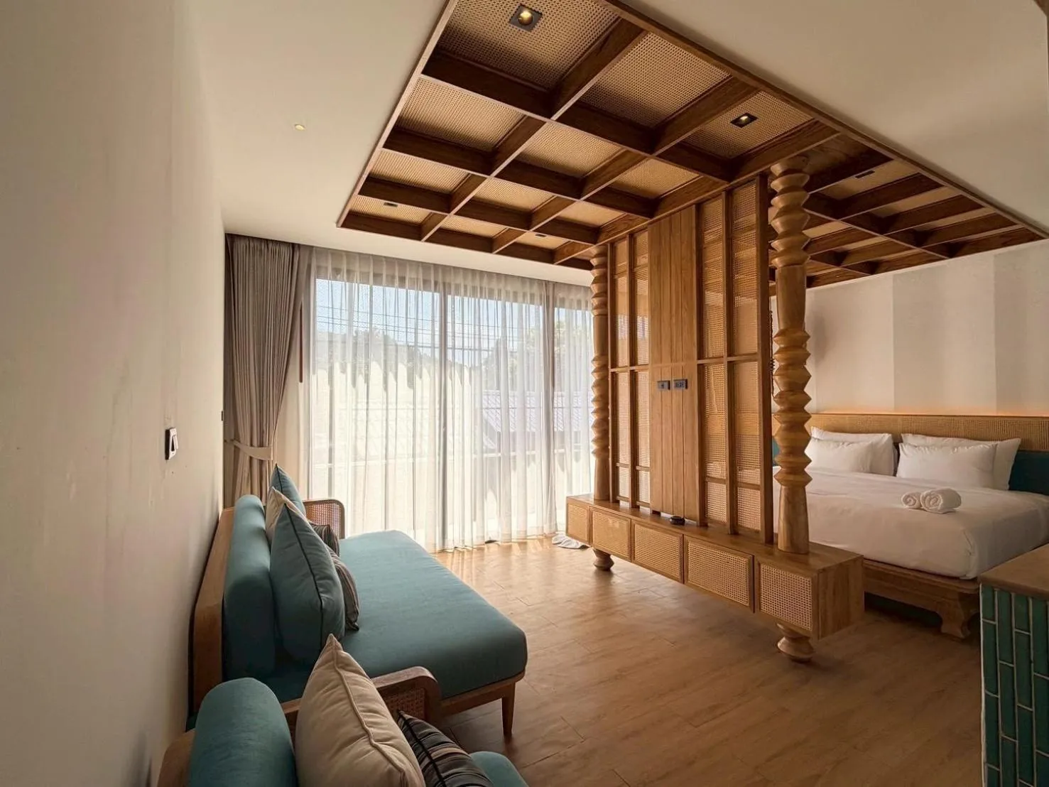 Bed in Ananya Lipe Resort