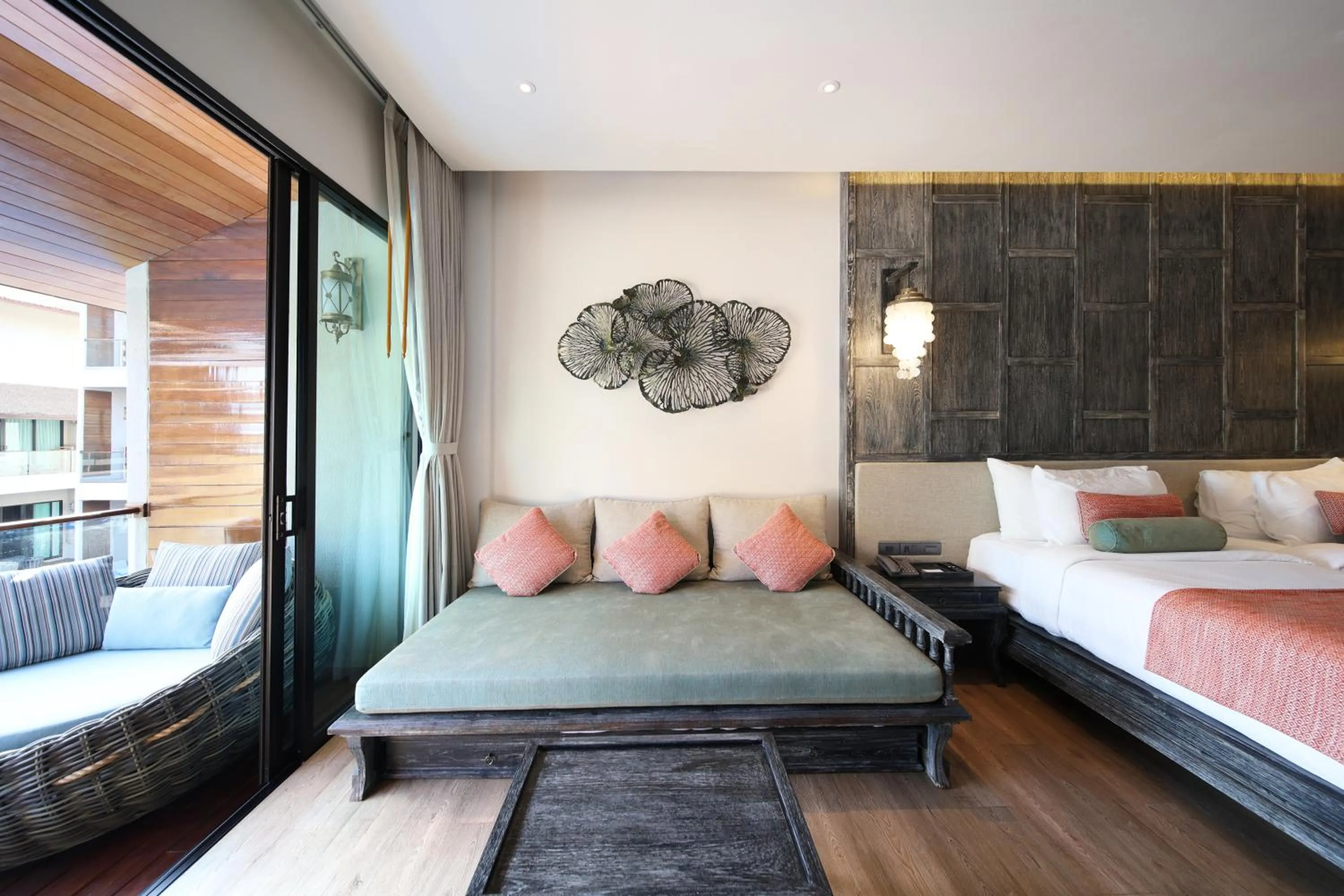 Bed in Ananya Lipe Resort